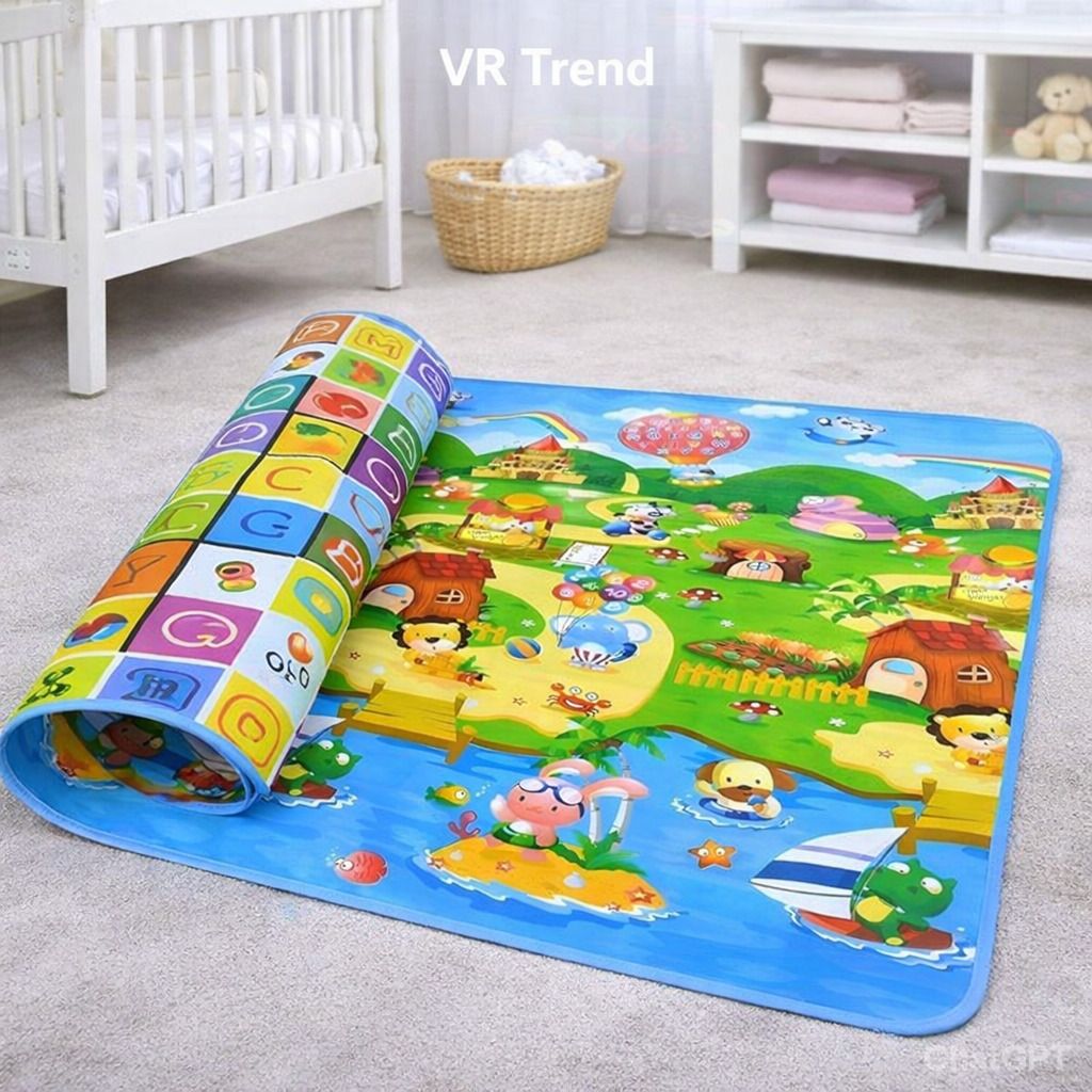 vrtrend Microfiber Baby Play Mat-picture-40