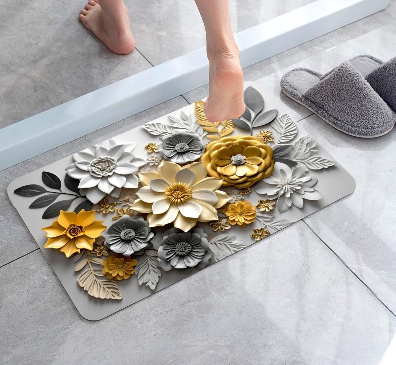 wonderland 58 cm X 58 cm Rubber Carpet-picture-19