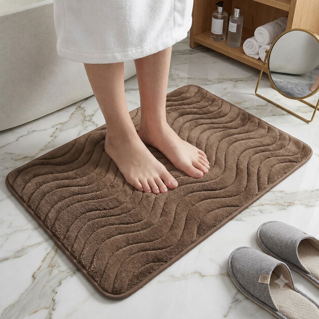 weava home Memory Foam, Velvet Door & Floor Mat-picture-42