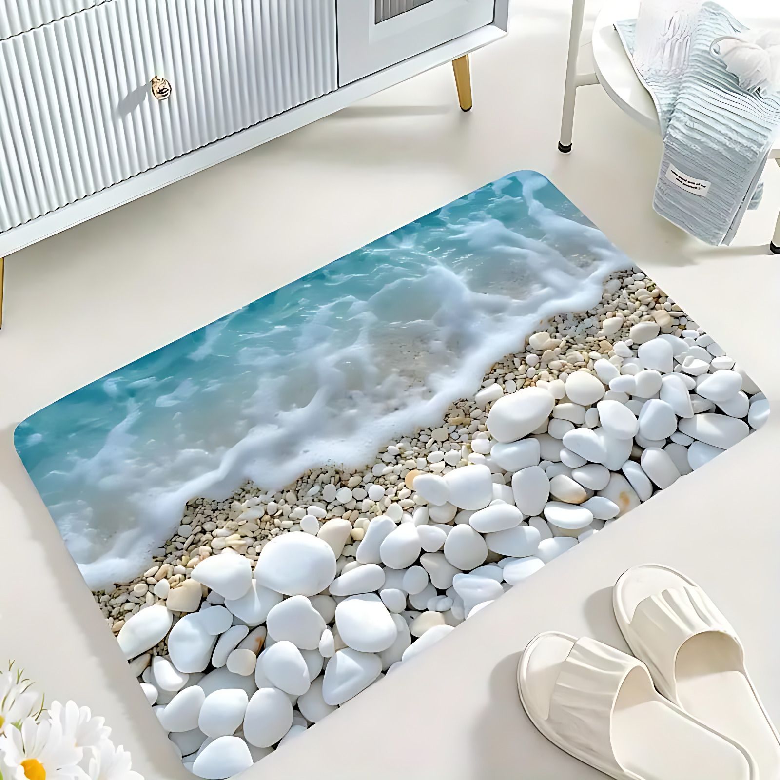 snezen Rubber Bathroom Mat-picture-40