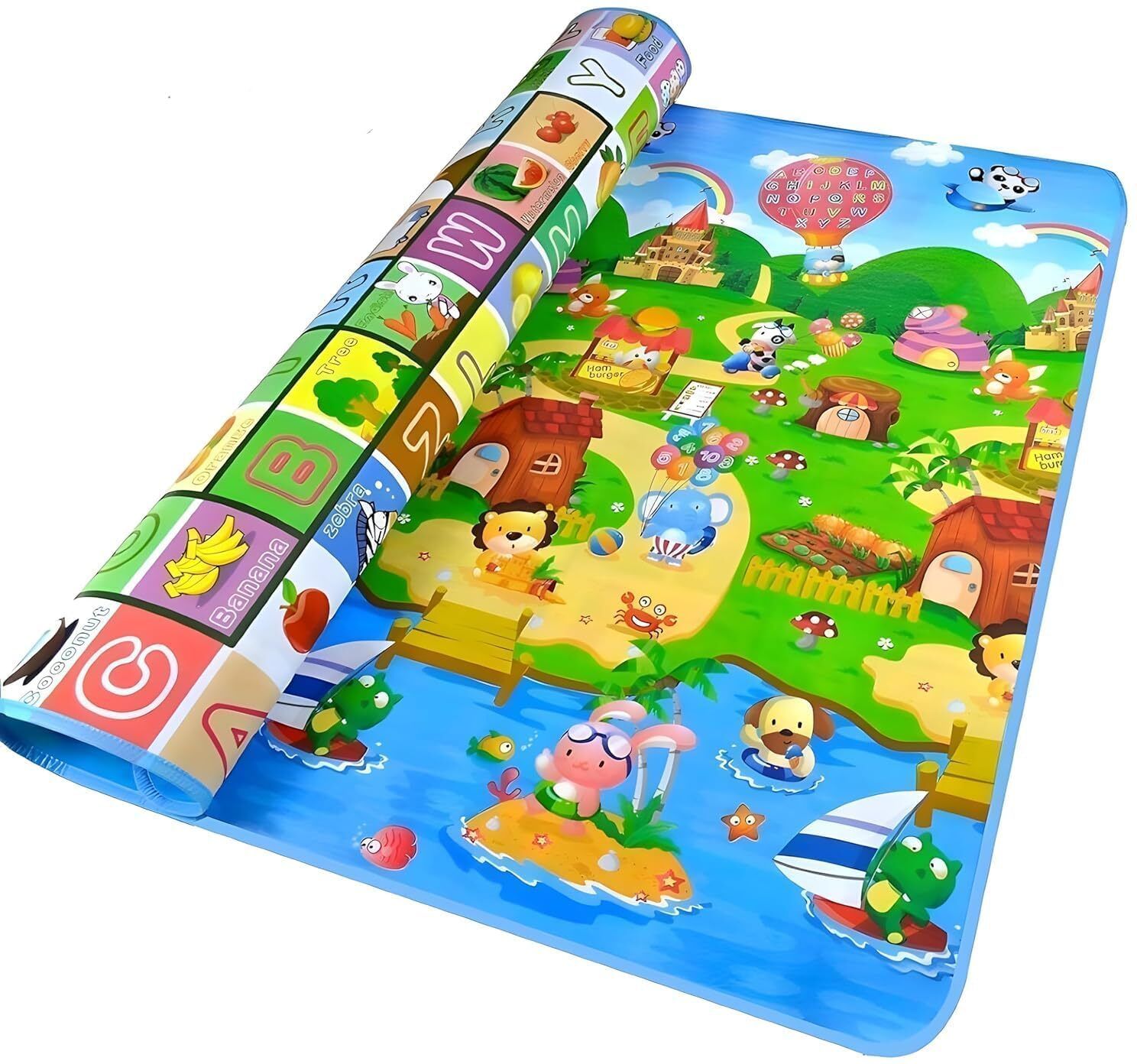 Microfiber Baby Play Mat-image-10