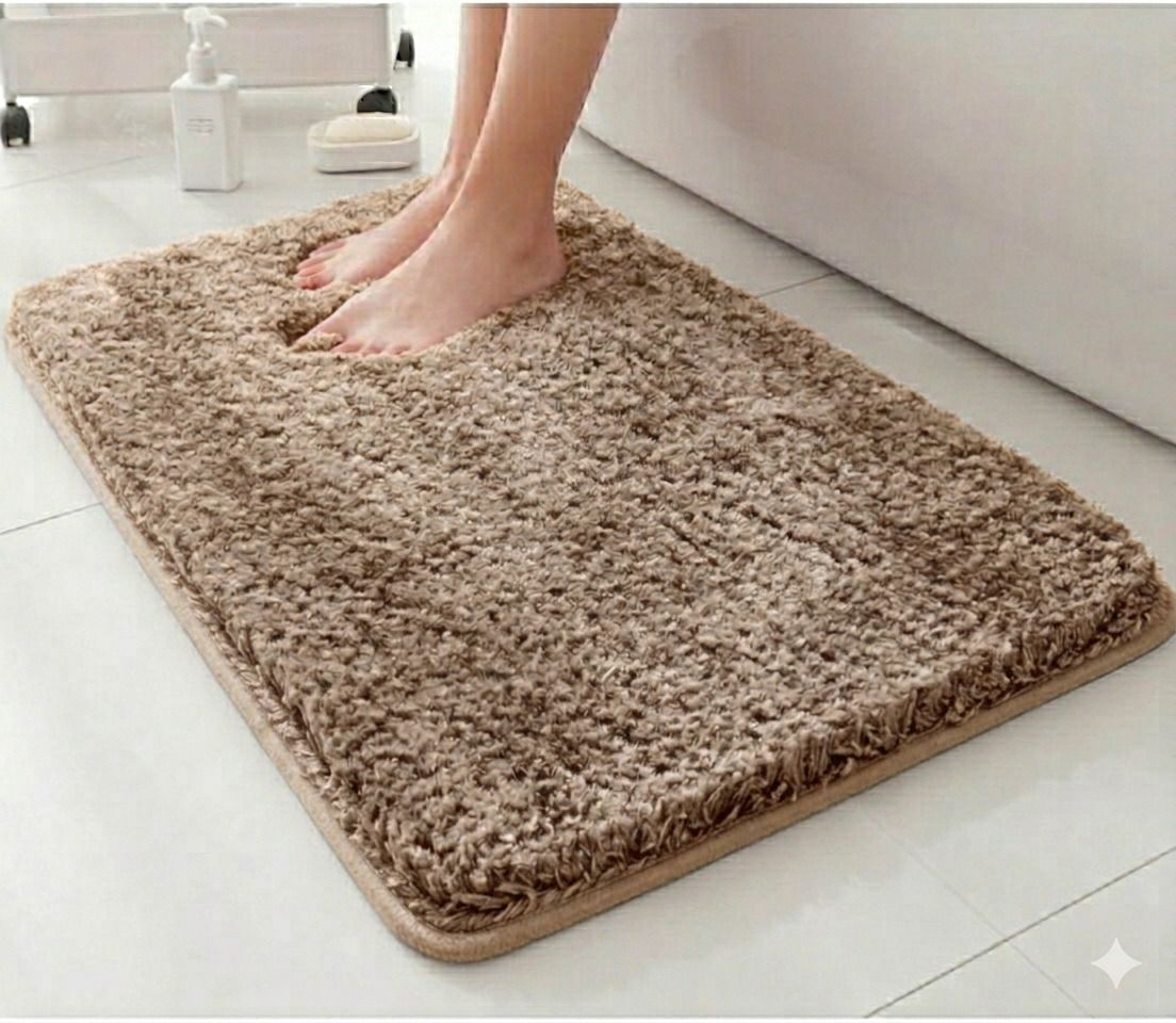 vyntra Microfiber, Cotton Bathroom Mat-picture-1