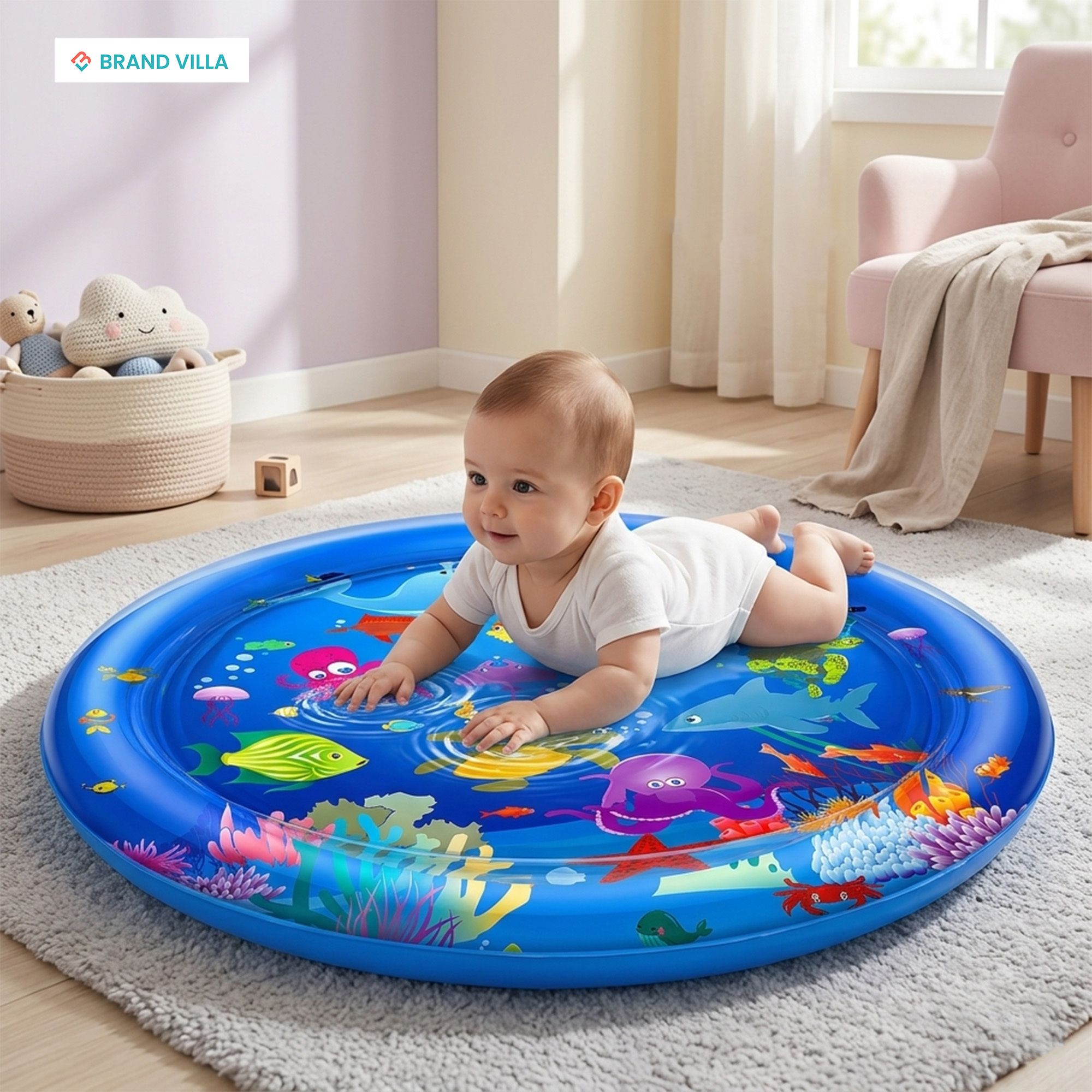 brand villa PVC (Polyvinyl Chloride) Baby Play Mat-picture-15