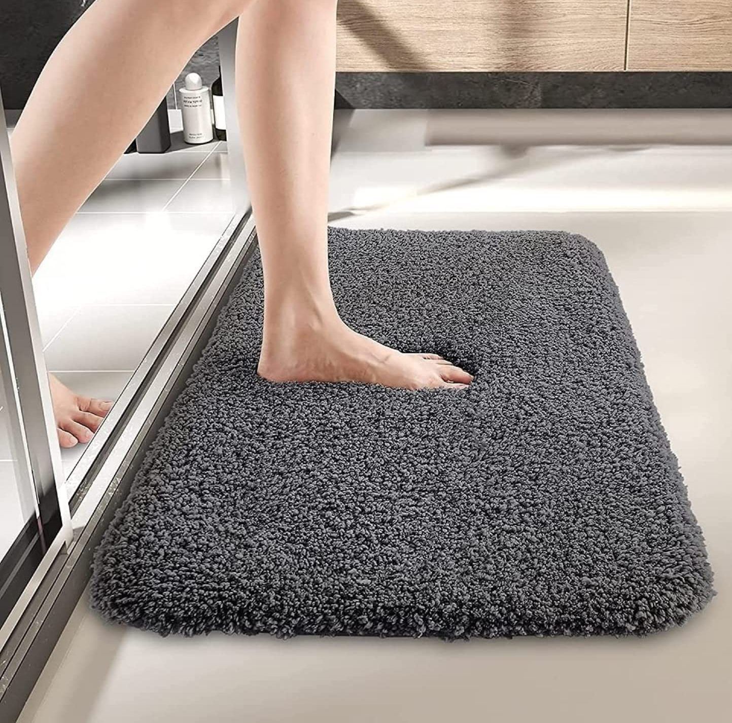 hownice Cotton, Rubber, Microfiber, Plastic Bathroom Mat-picture-31