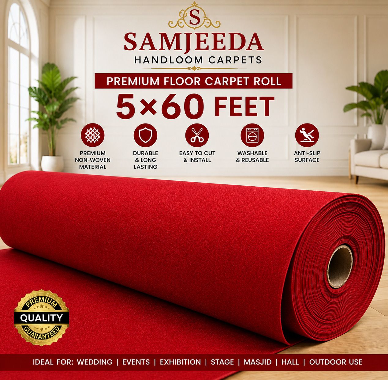 samjeeda handloom carpets Nylon Grass Mat Mat-picture-14