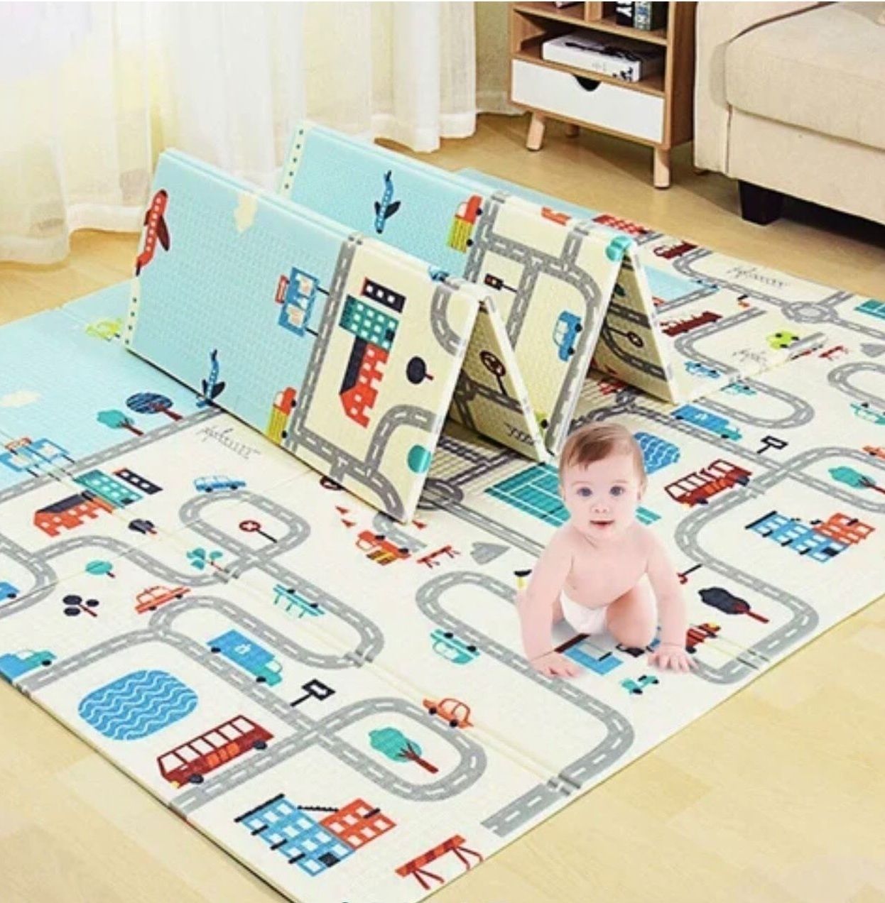 aashvienterprise Silicone Baby Play Mat-picture-43