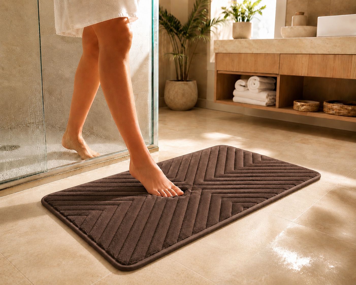weava home Memory Foam, Velvet Door & Floor Mat-picture-13