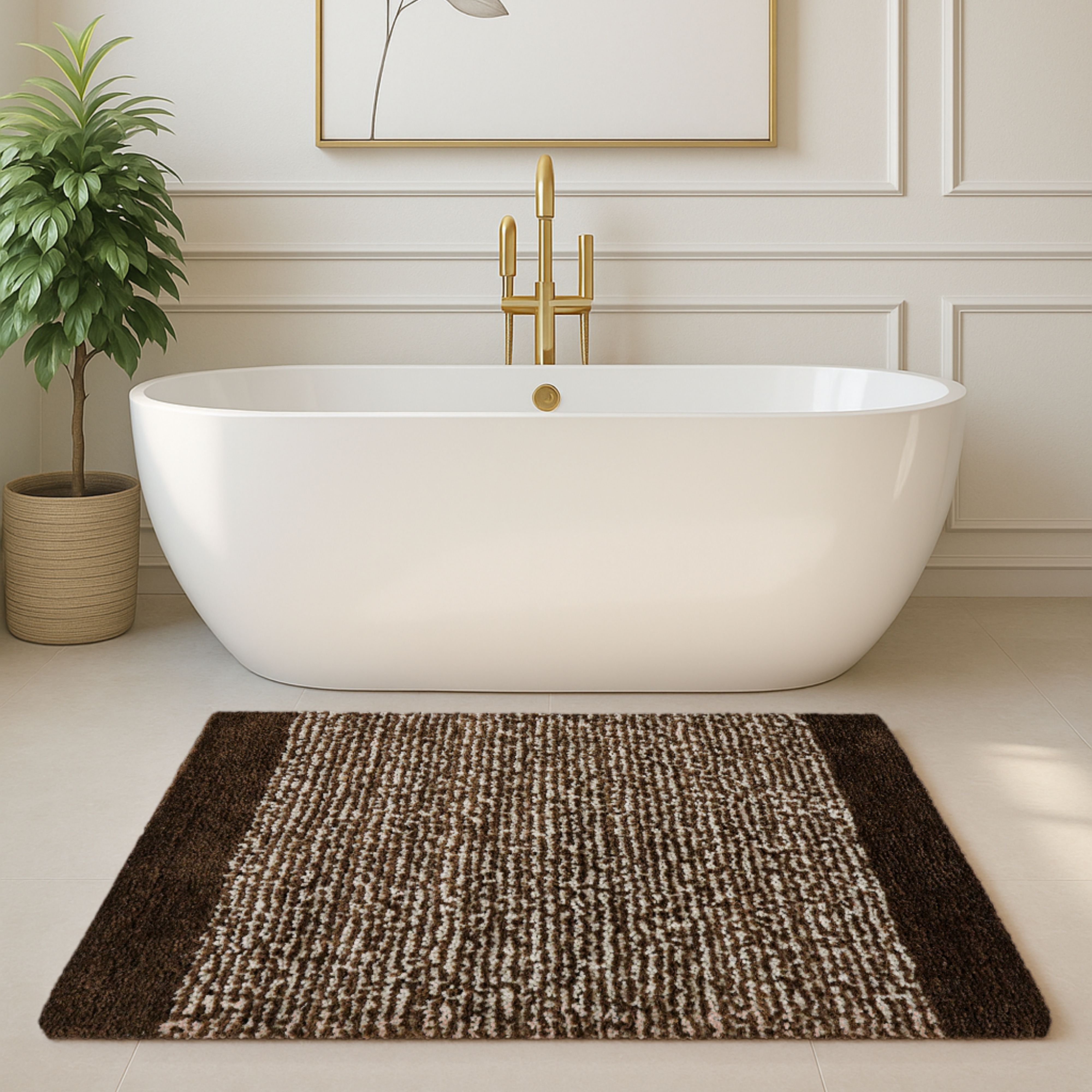 pano Polyester Bathroom Mat-picture-28