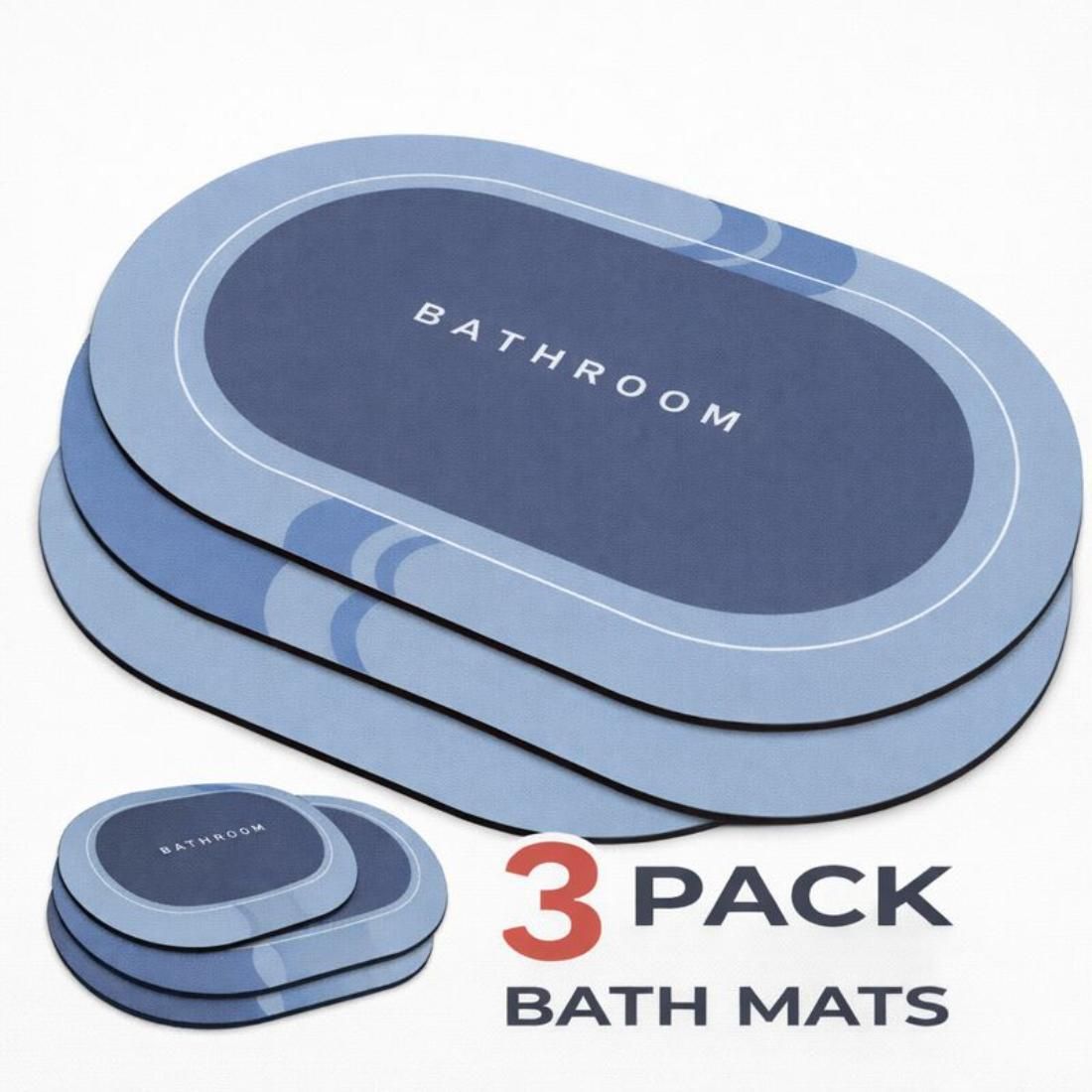 destinyhome Rubber Bathroom Mat-picture-22