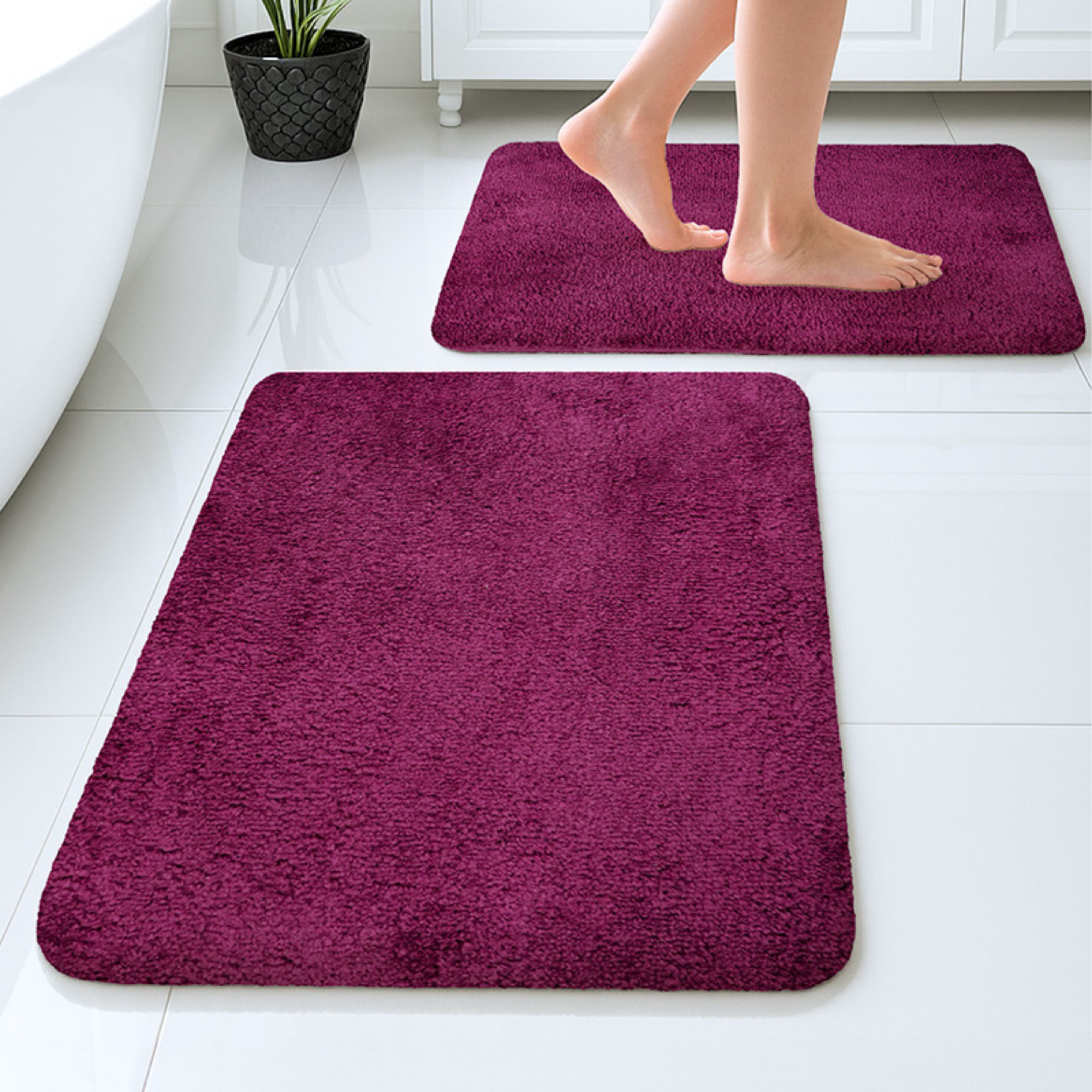 pano Polyester Bathroom Mat-picture-19