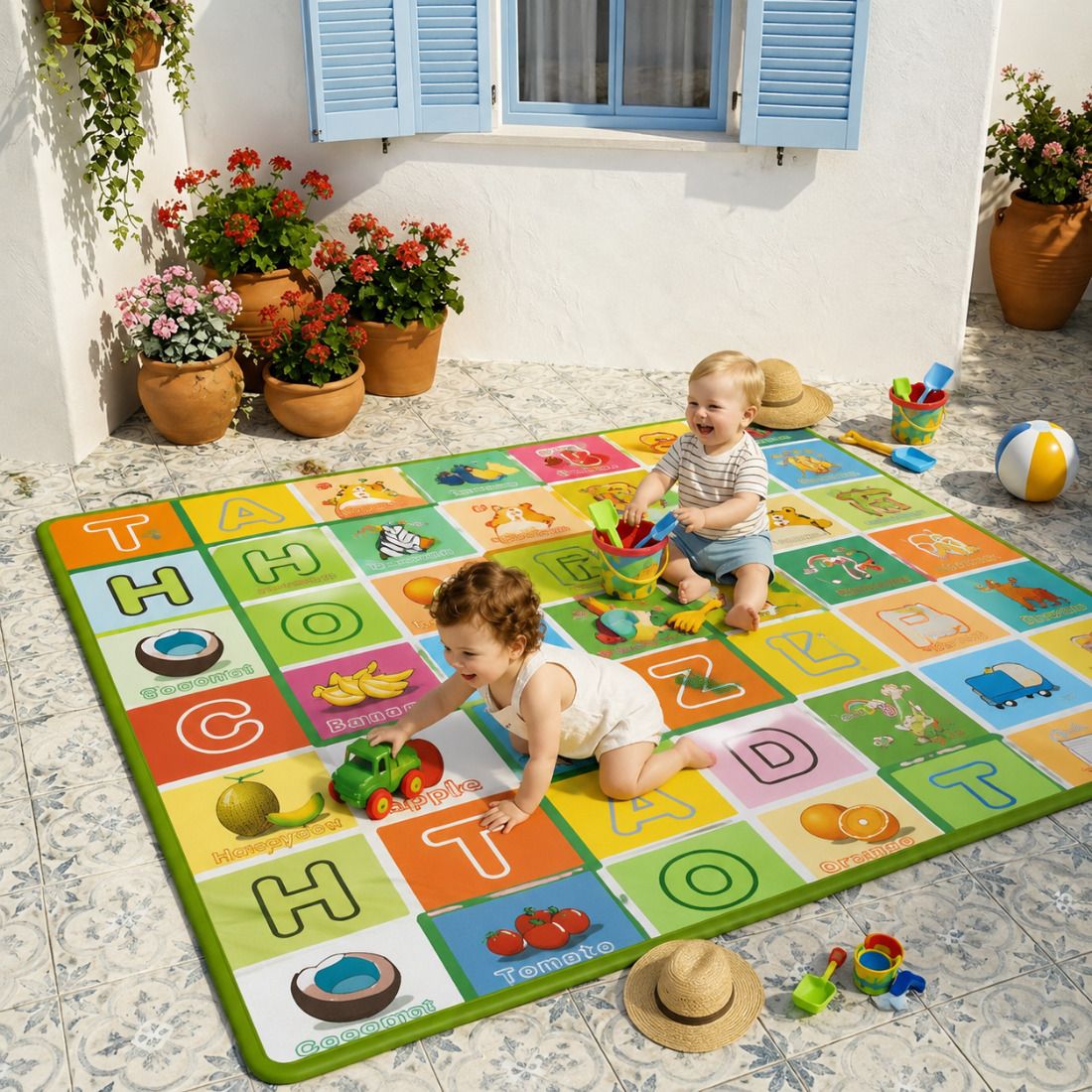 nivkez Polyester Baby Play Mat-picture-36