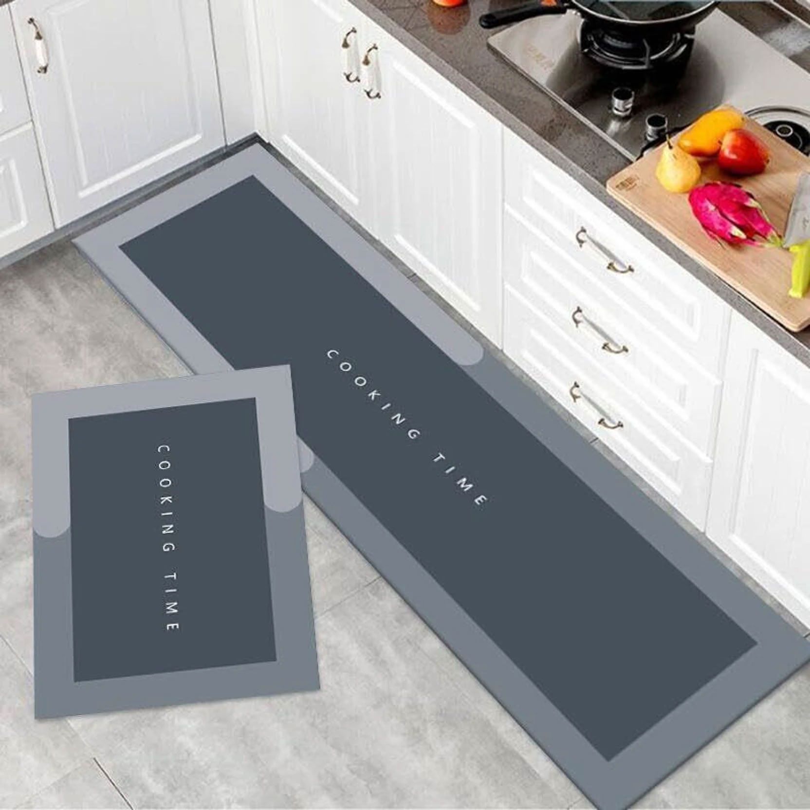 style frost Rubber Bathroom Mat-picture-22