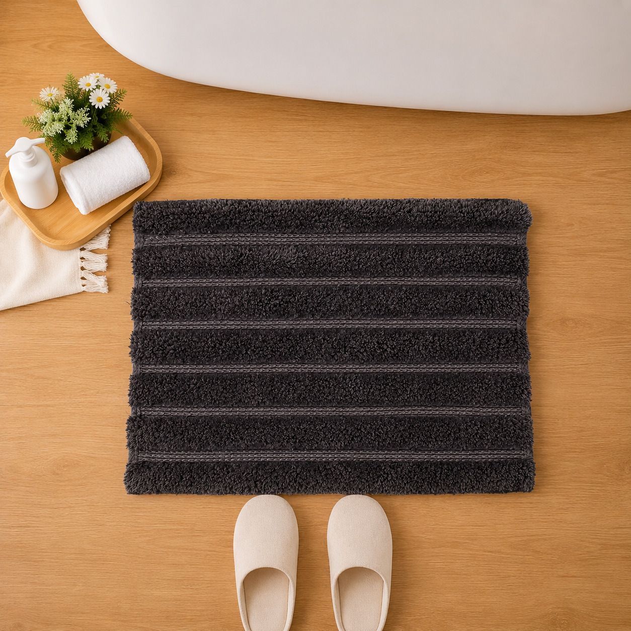 the s living Cotton Bathroom Mat-picture-38