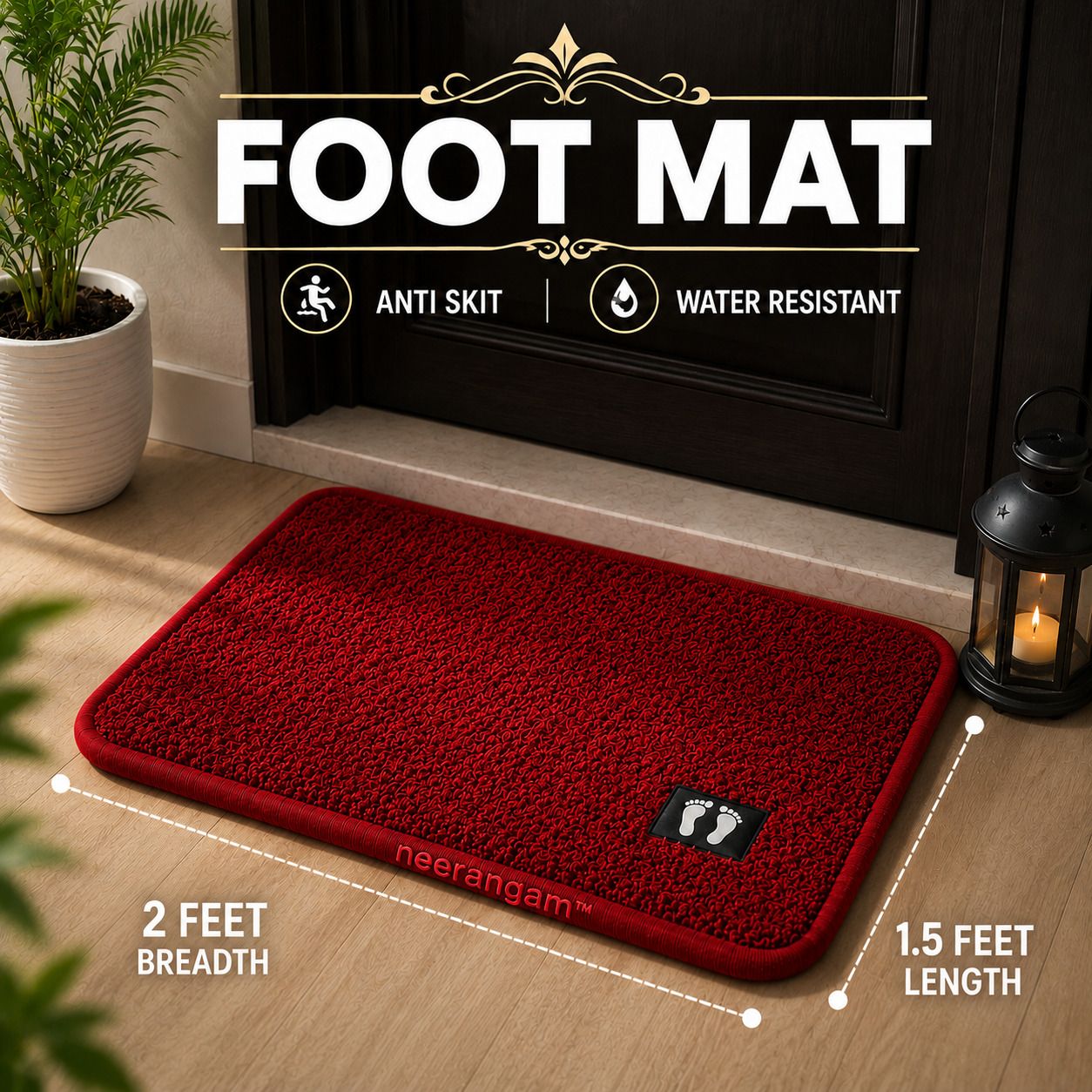 neerangam Cotton Door & Floor Mat-picture-37