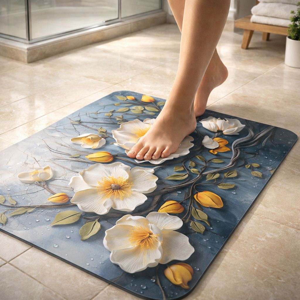 refulgix Rubber Bathroom Mat-picture-15