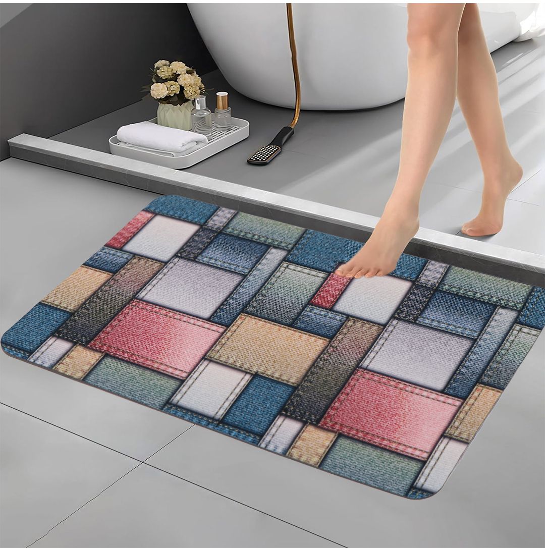 flipkart smartbuy Rubber Bathroom Mat-picture-28