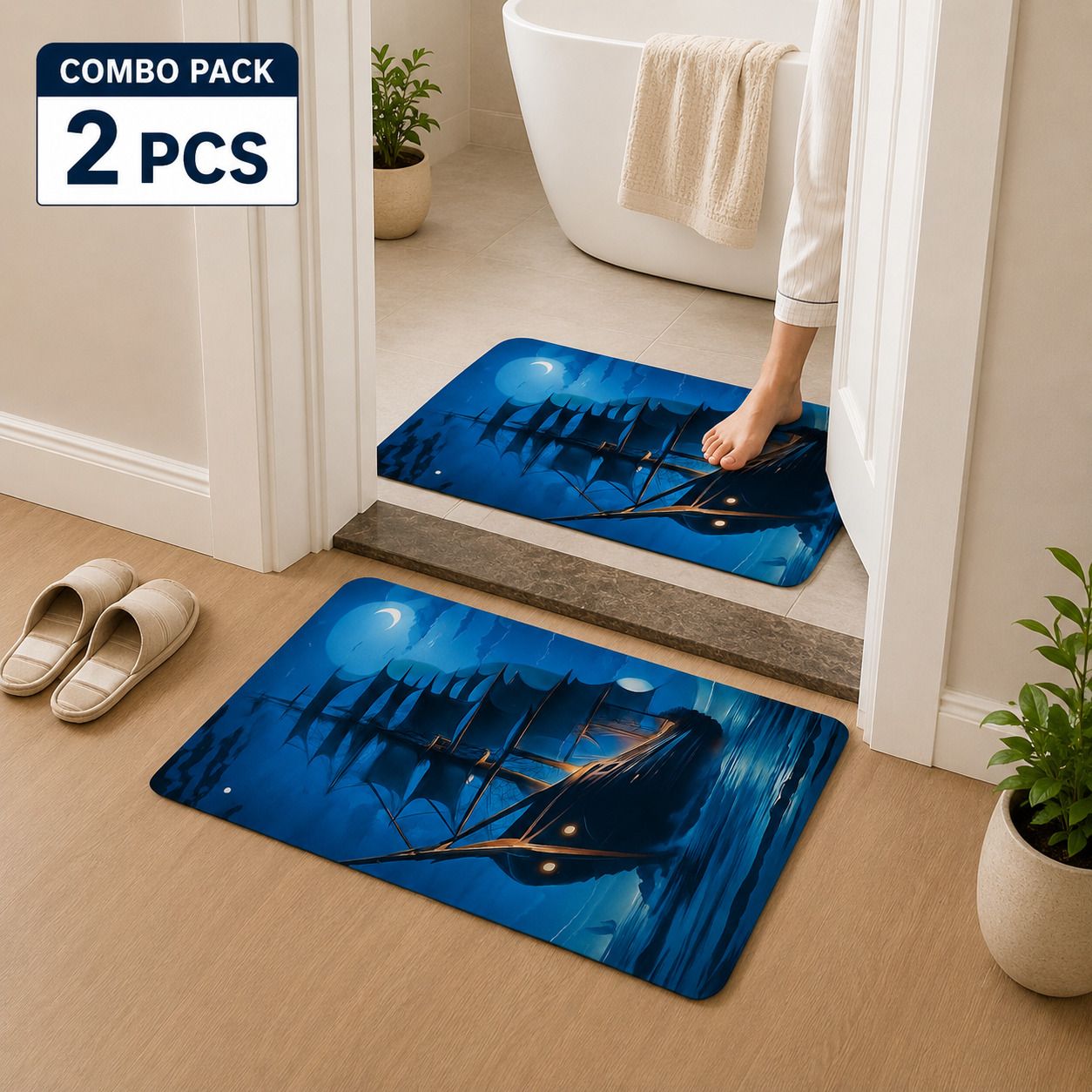 gripexy Rubber Bathroom Mat-picture-16