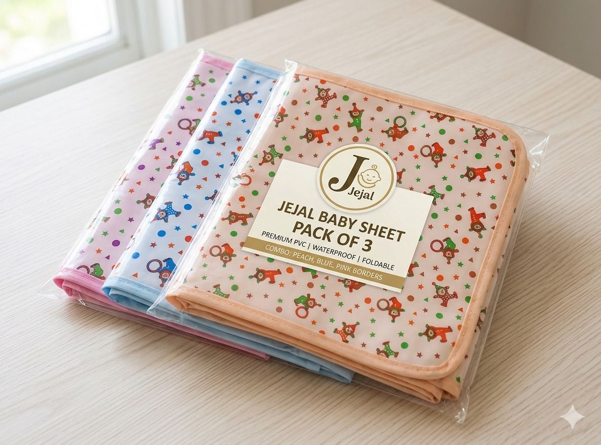 j jejal PVC (Polyvinyl Chloride) Baby Bed Protecting Mat-picture-40