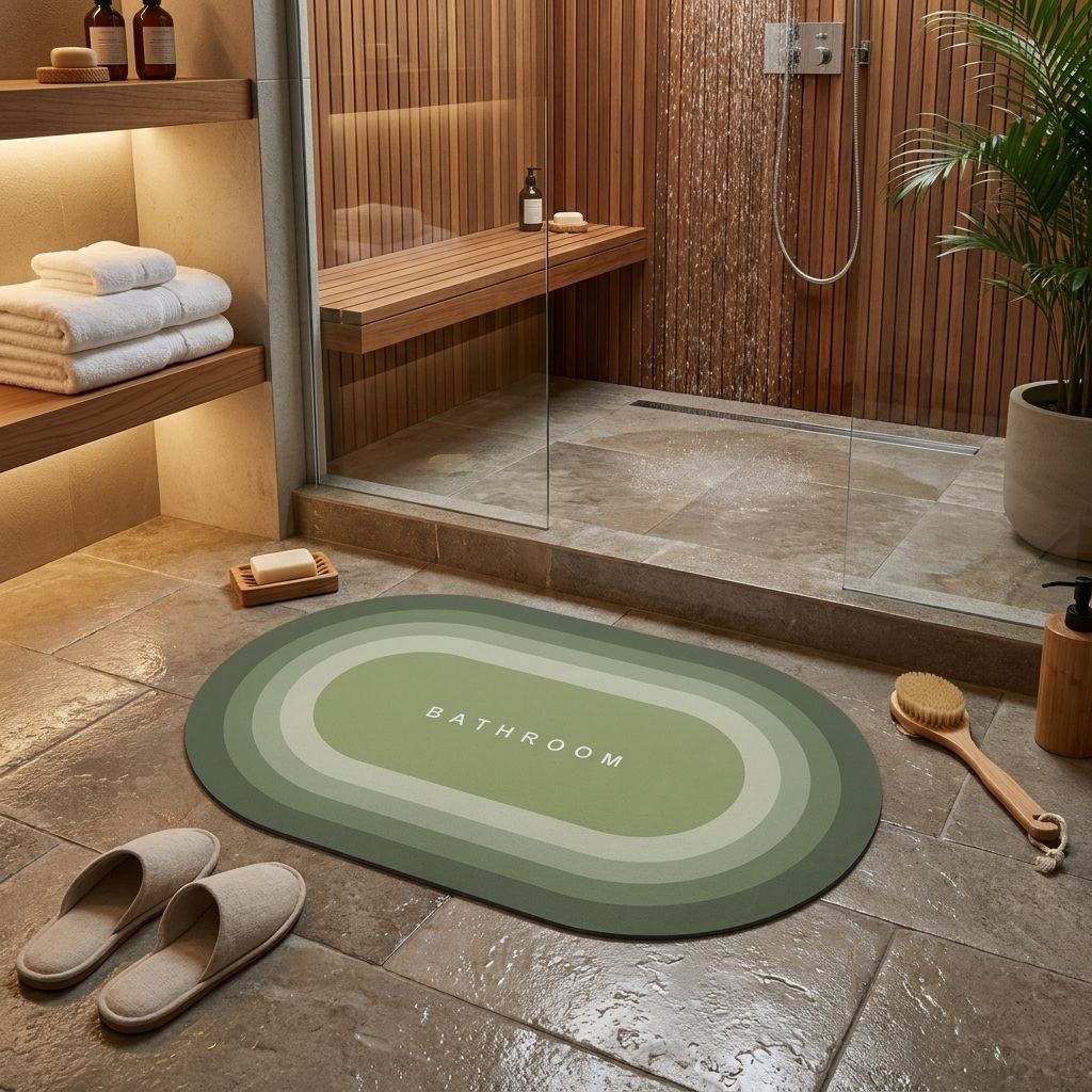 gvnd Rubber Bathroom Mat-picture-12