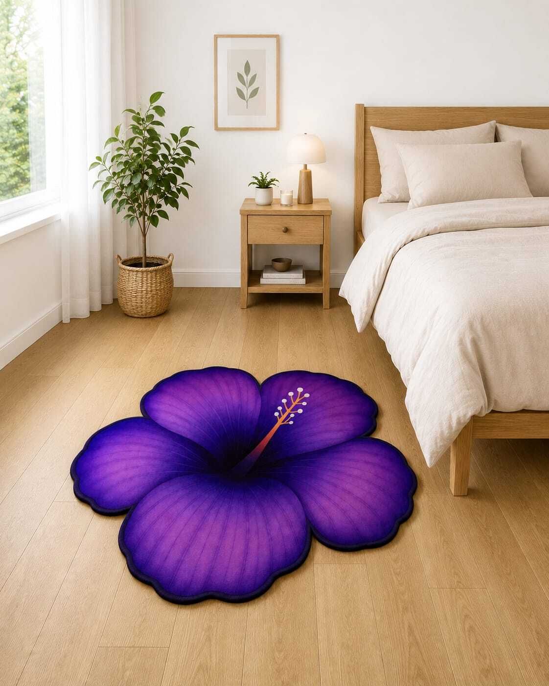 justway 58 cm X 58 cm Rubber Area Rug-picture-23