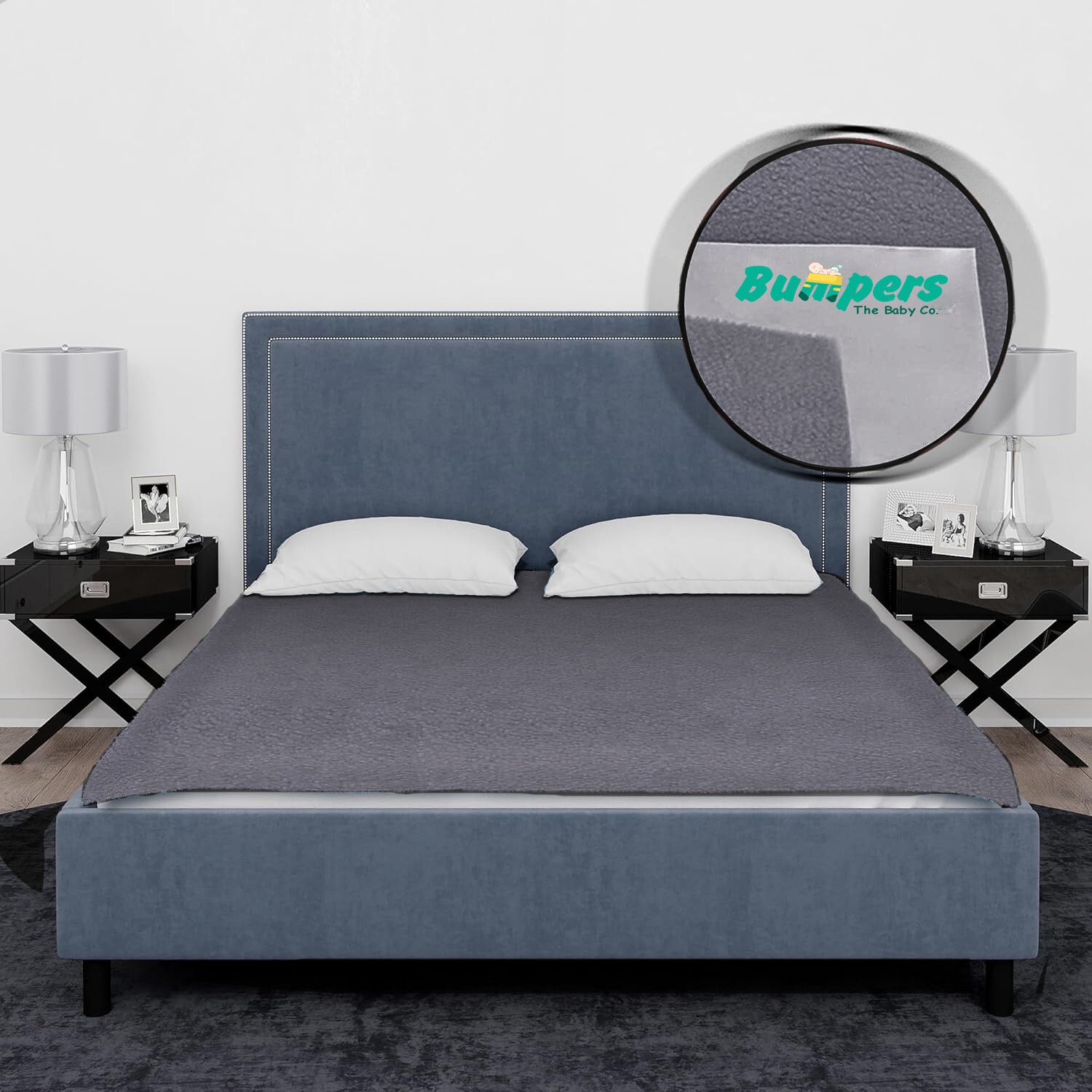 bumpers Polycotton Baby Bed Protecting Mat-picture-22