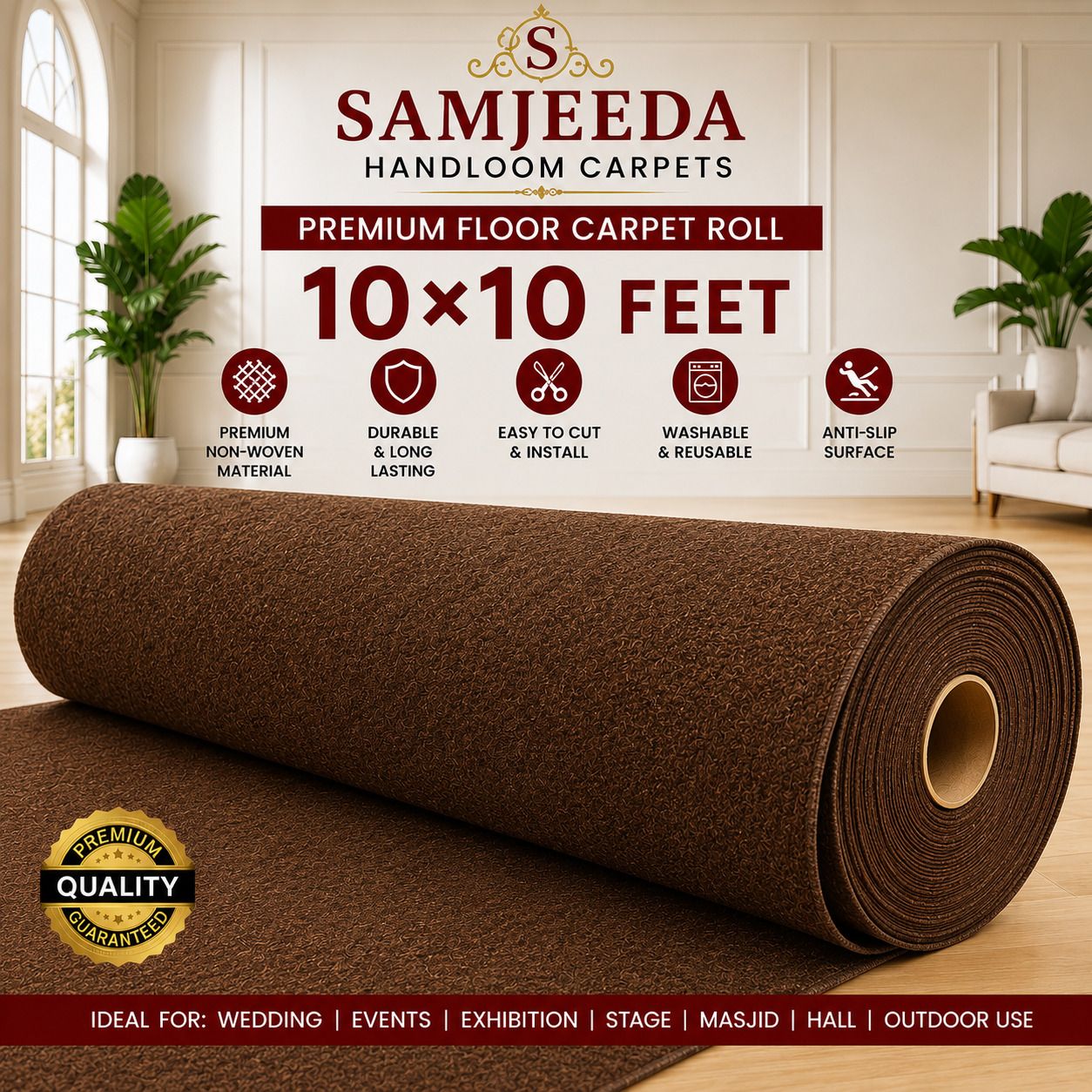 samjeeda handloom carpets Nylon Grass Mat Mat-picture-9