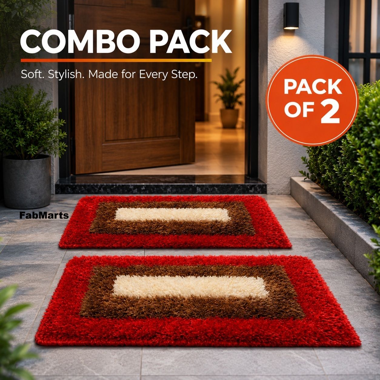 fabmarts PVC (Polyvinyl Chloride) Door Mat-picture-23