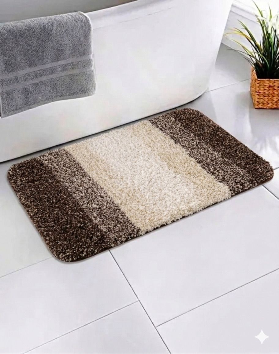 vyntra mania Microfiber, Cotton Bathroom Mat-picture-15