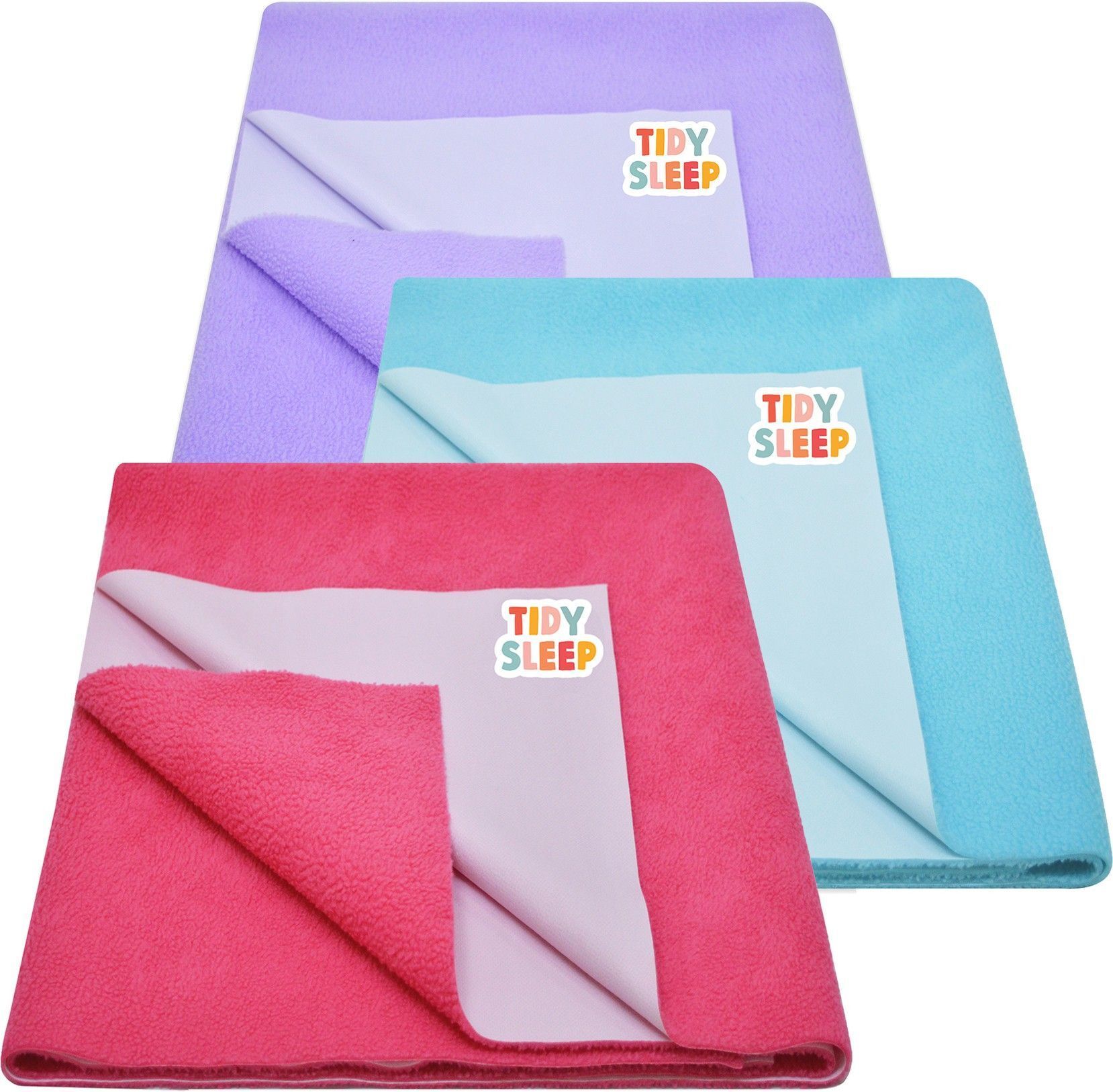 tidy sleep Cotton, Fleece Baby Bed Protecting Mat-picture-2