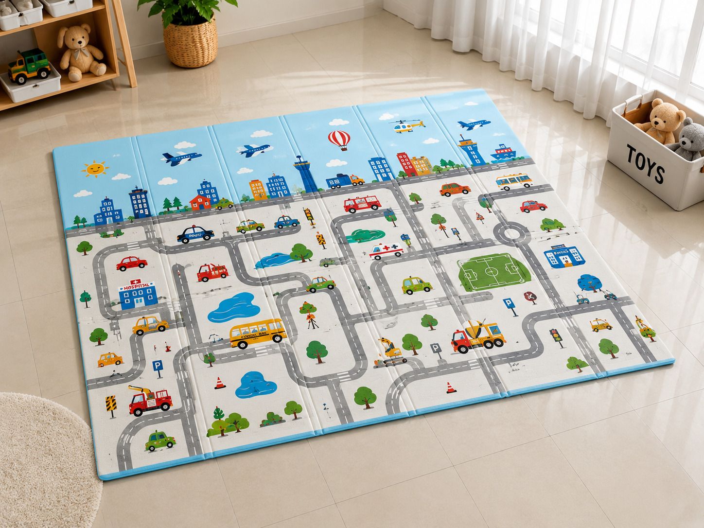 nandjiya Rubber Baby Play Mat-picture-16