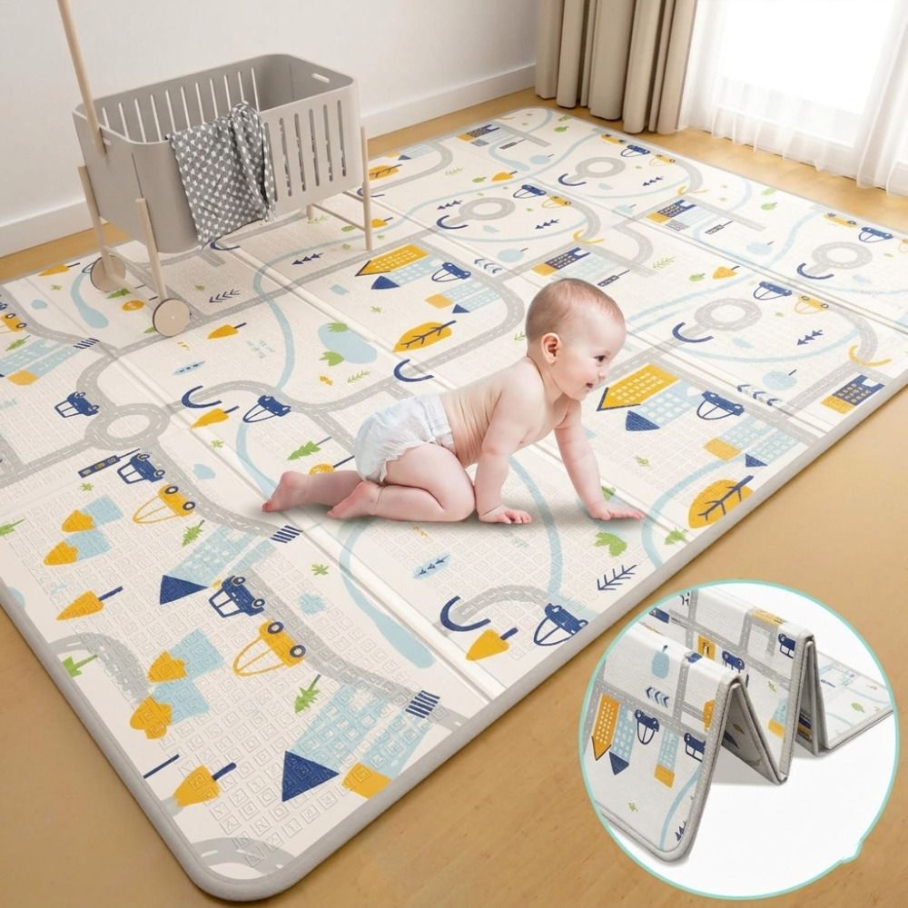opriq Cotton, Foam Baby Play Mat-picture-3