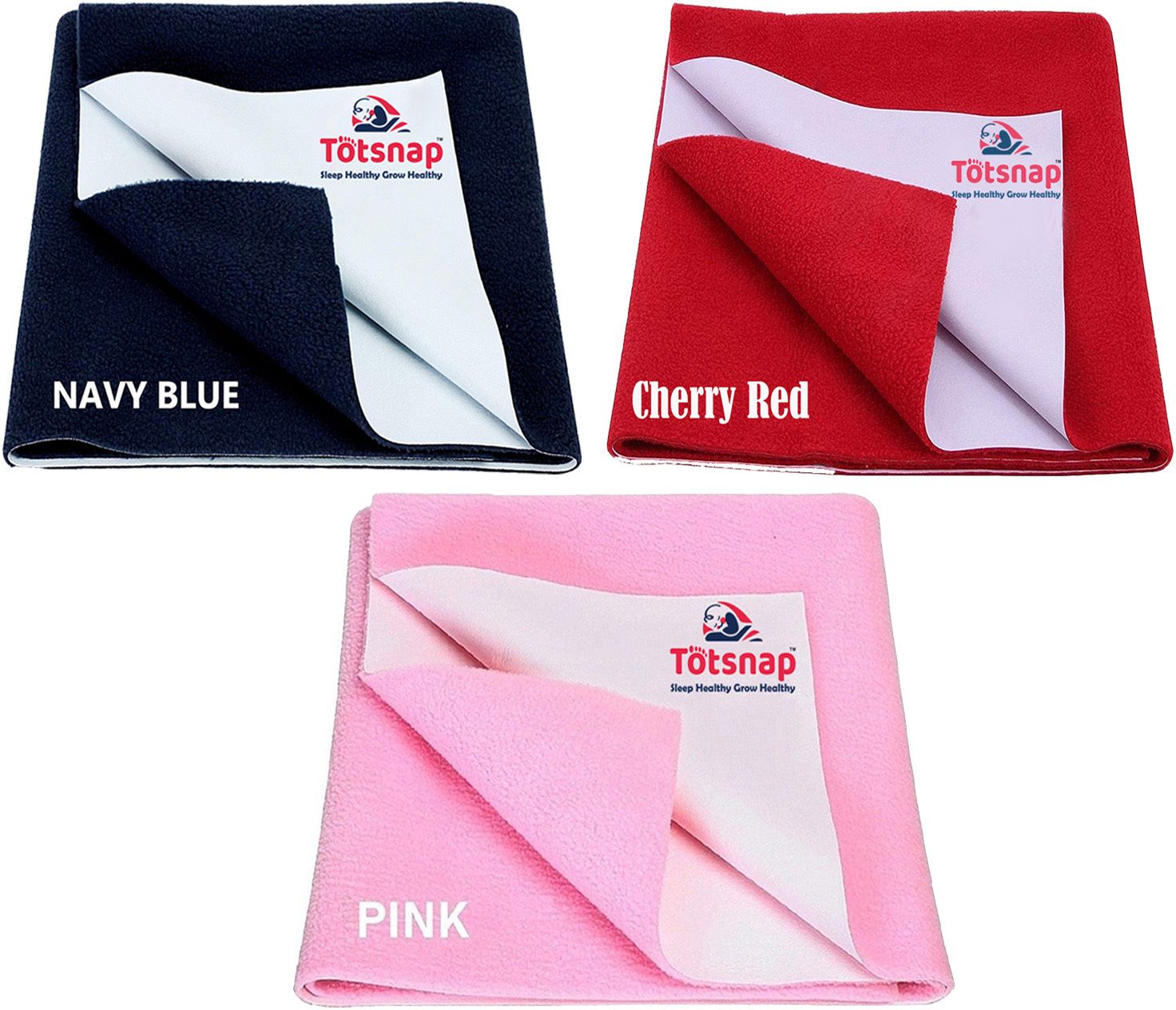 Fleece, Rubber Baby Bed Protecting Mat-image-13