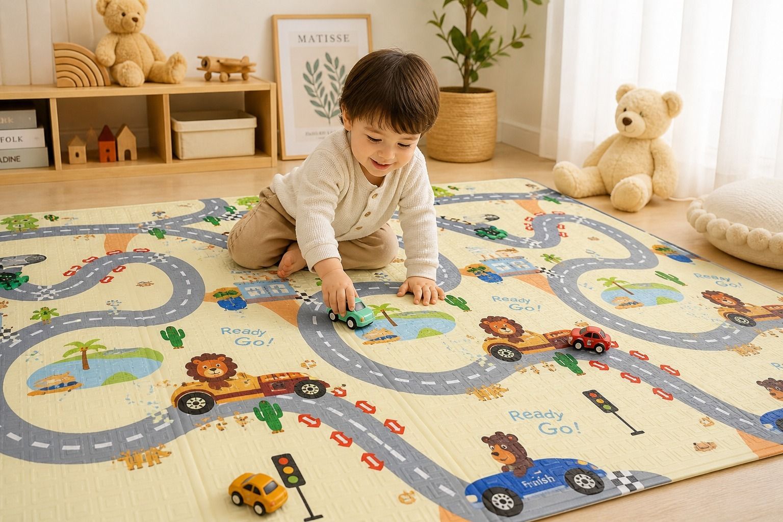 diaper panda Rubber Baby Play Mat-picture-21