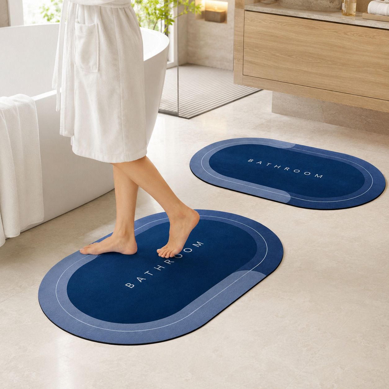 valksha Rubber Bathroom Mat-picture-41