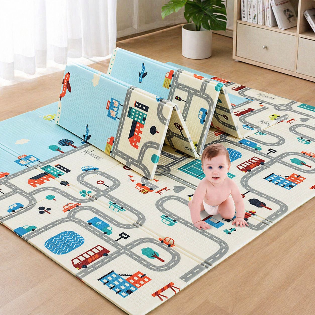 krishav world PVC (Polyvinyl Chloride) Baby Play Mat-picture-15