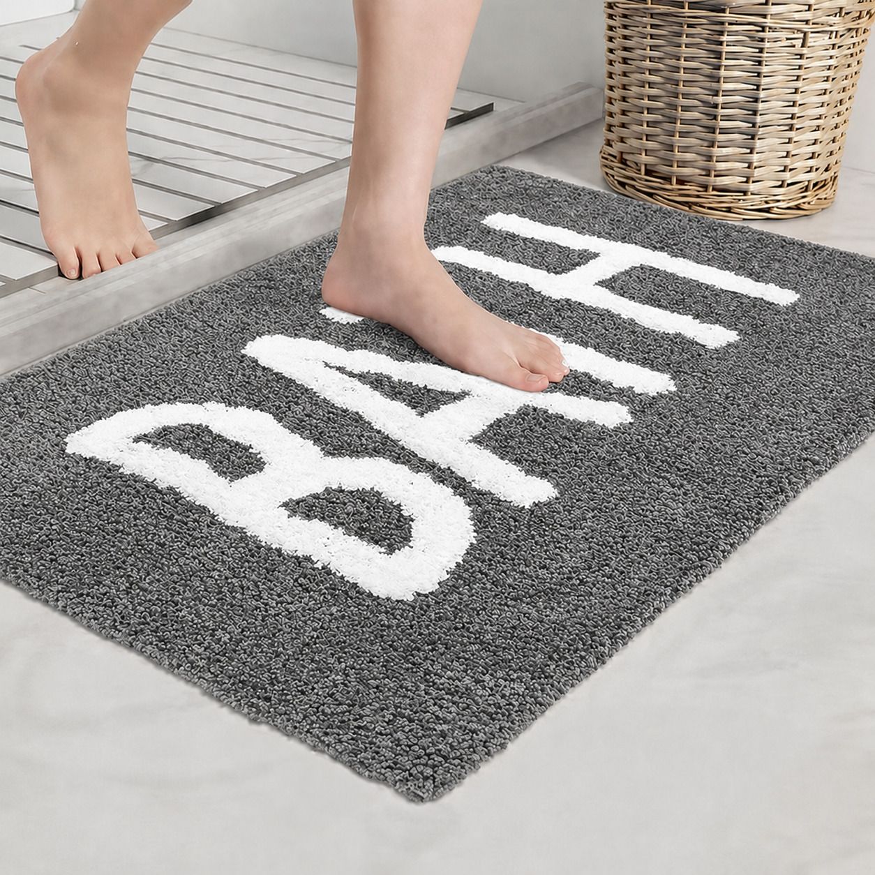 weaveluxehome Microfiber Bathroom Mat-picture-18