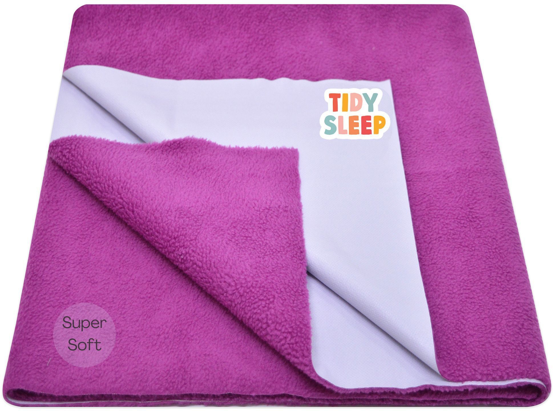 tidy sleep Cotton, Fleece Baby Bed Protecting Mat-picture-25