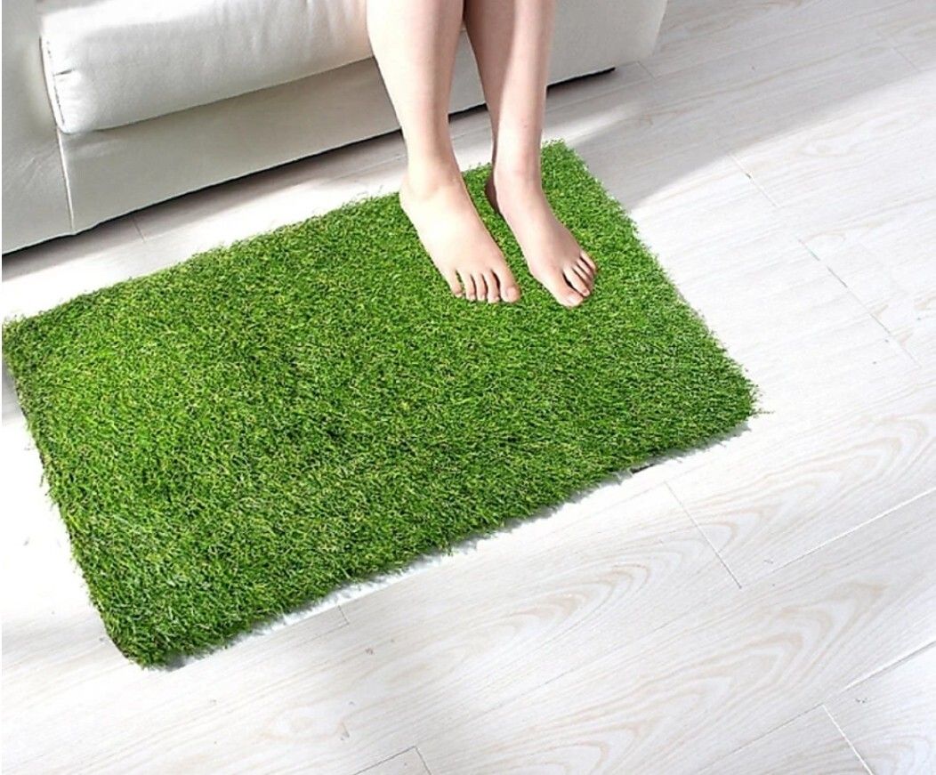 marshland Artificial Grass Bathroom Mat-picture-27