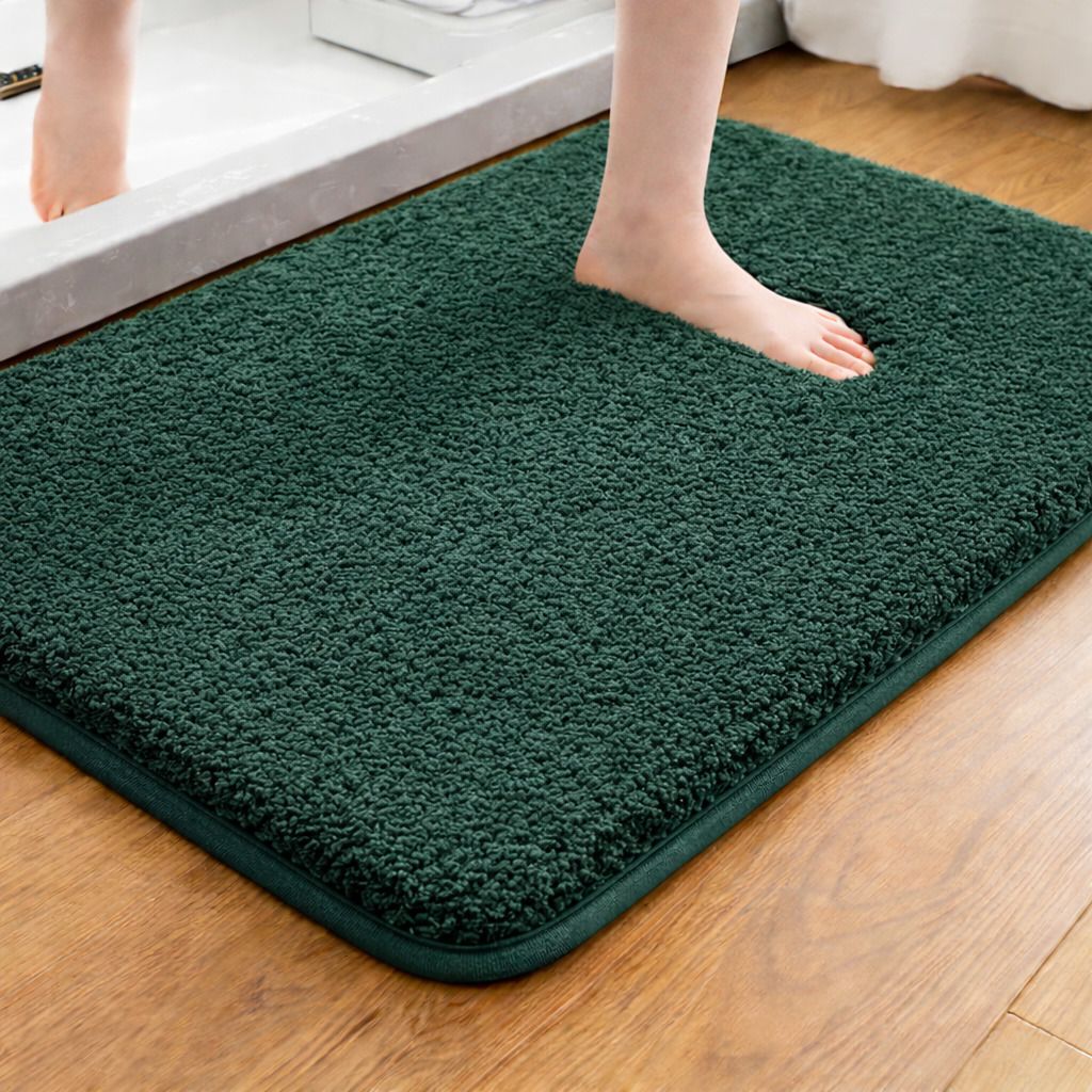 Cotton, Rubber, Microfiber, Plastic Bathroom Mat-image-32