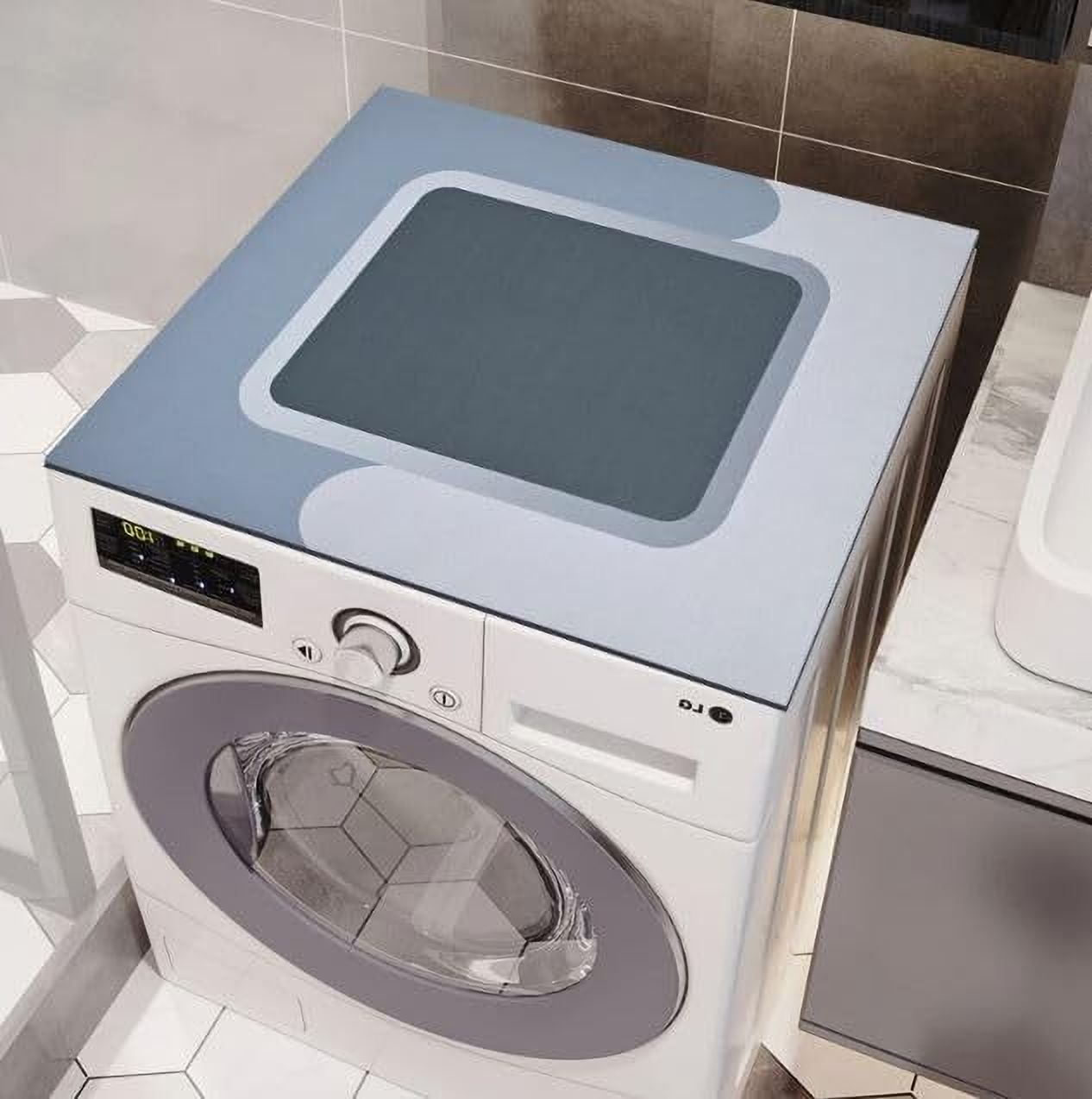 Microfiber, Rubber Bathroom Mat