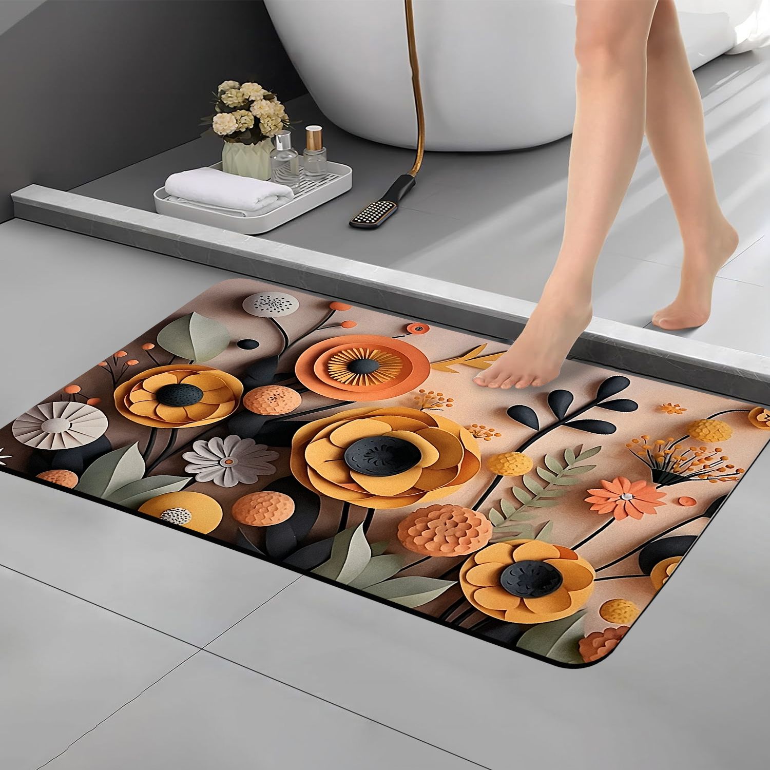 sunvibe Rubber Bathroom Mat-picture-16