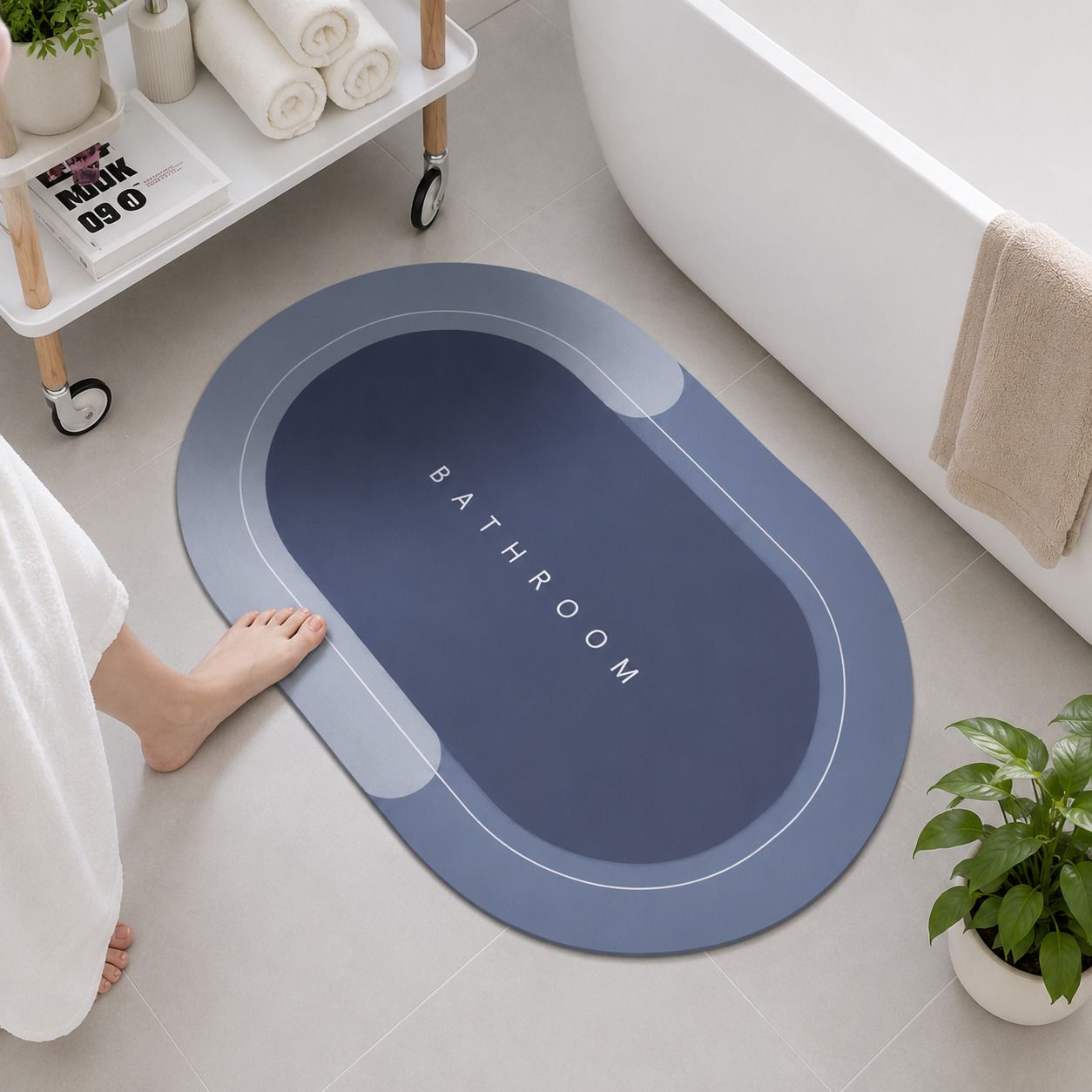 lixah Rubber Bathroom Mat-picture-18