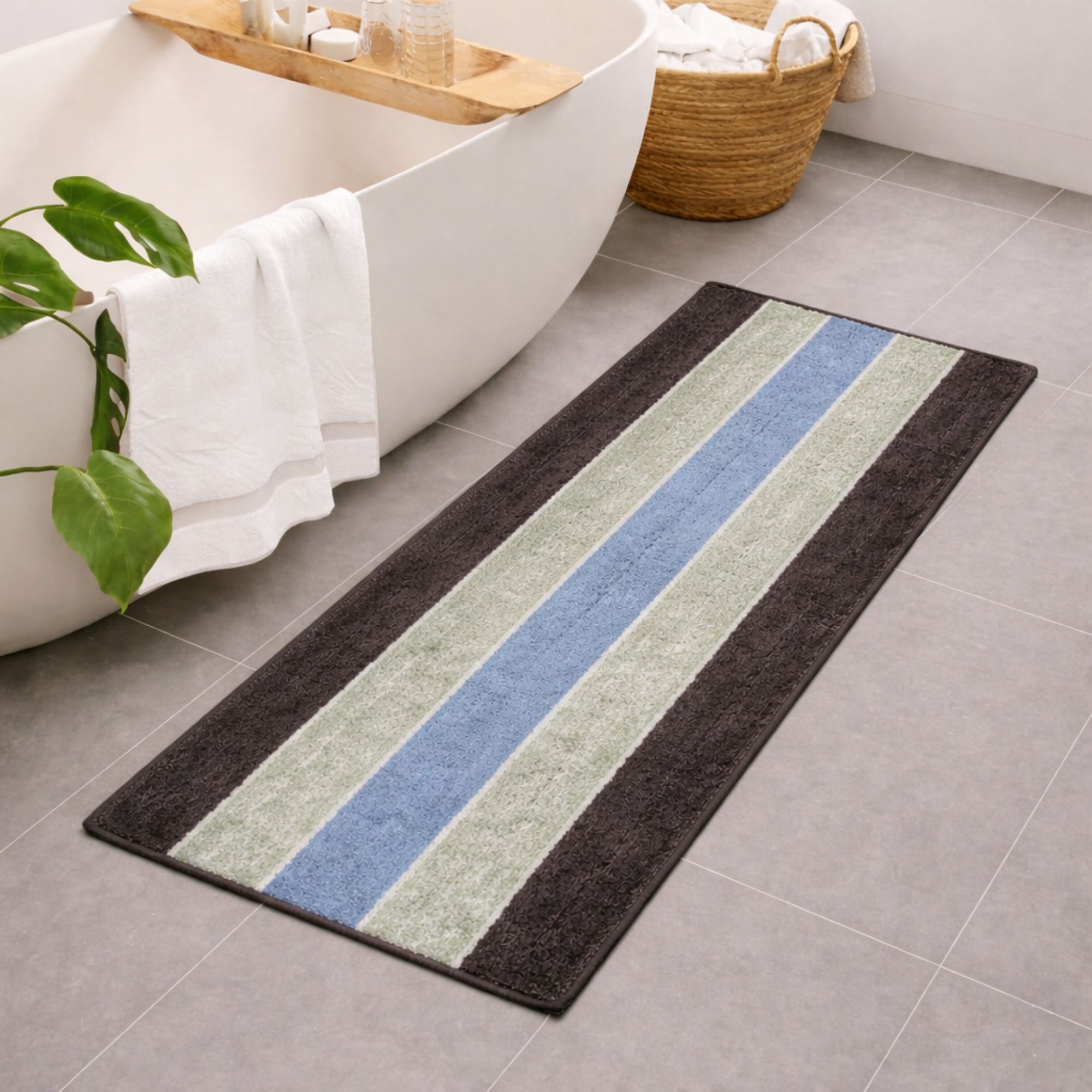 urban living Microfiber Bathroom Mat-picture-27