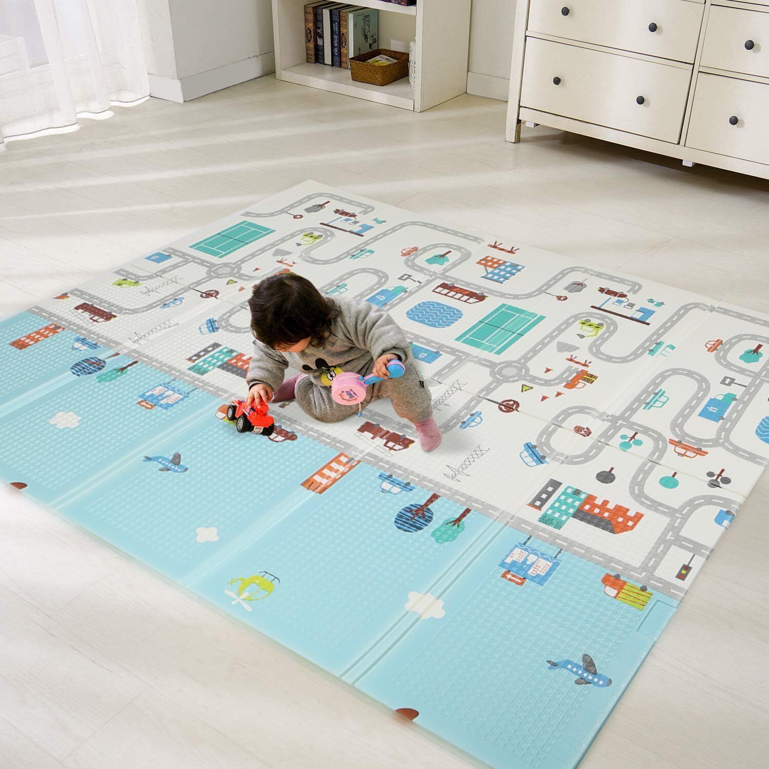 Microfiber Baby Play Mat-image-22