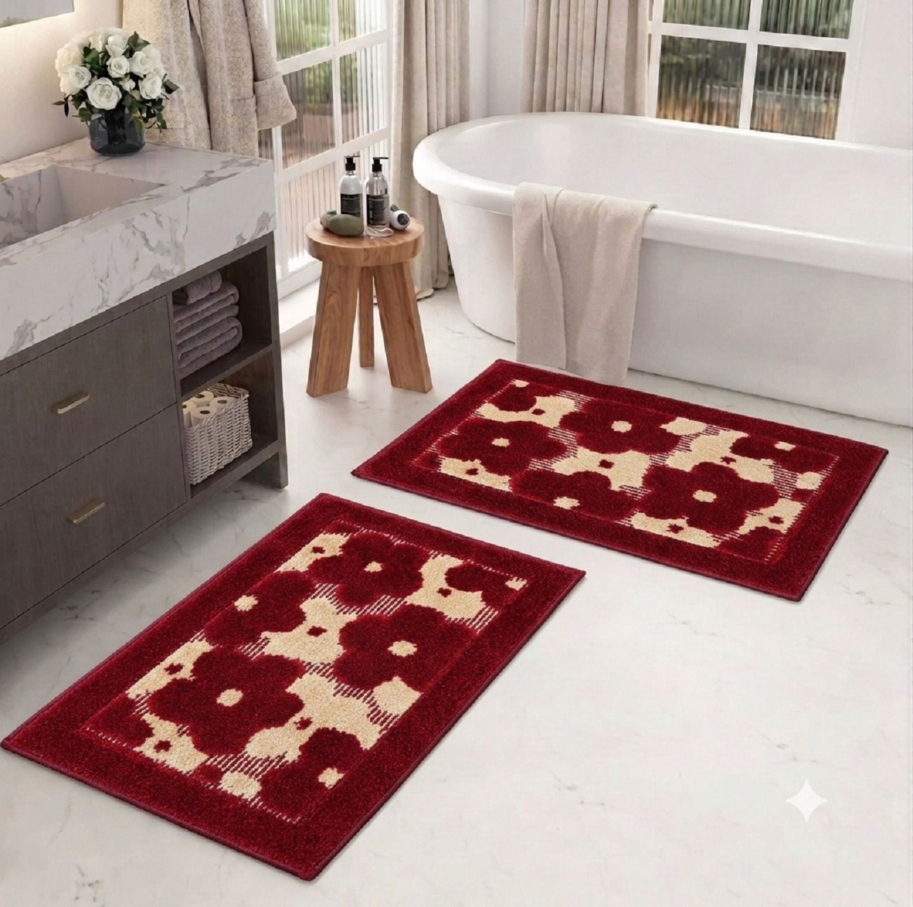 nestalo home Microfiber Bathroom Mat-picture-40