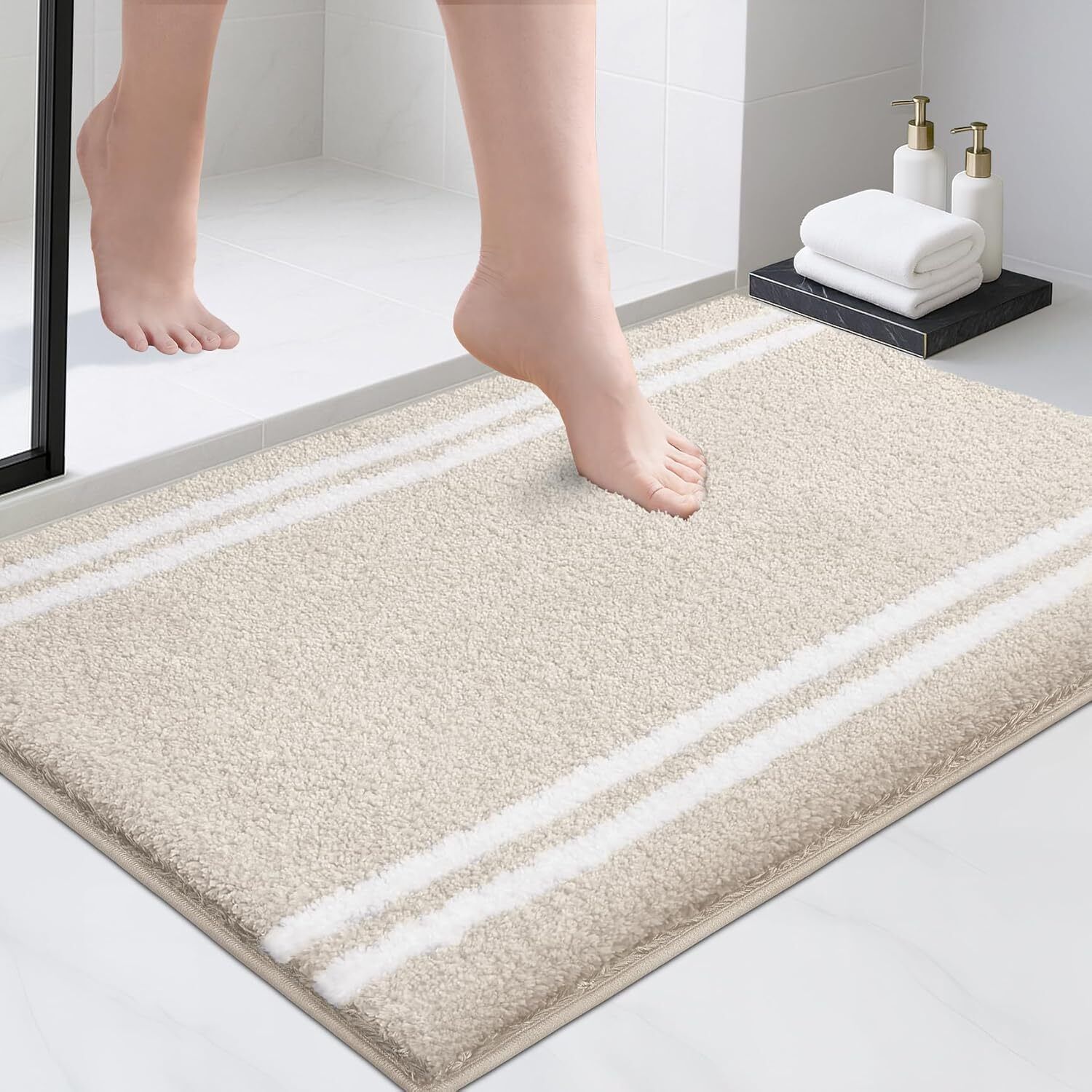 Microfiber Bathroom Mat-image-42