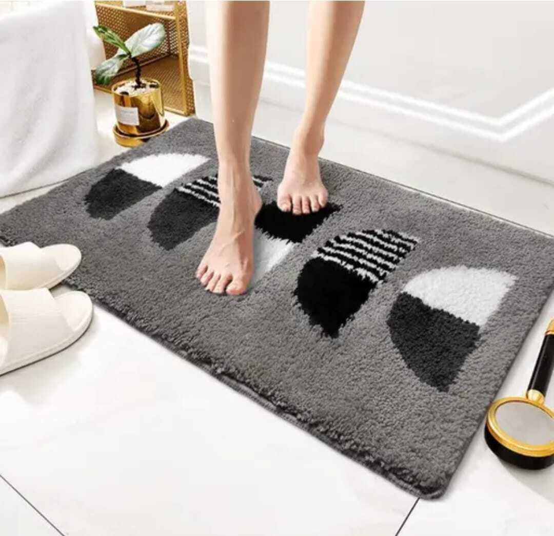 shree shyam Microfiber Bathroom Mat-picture-47