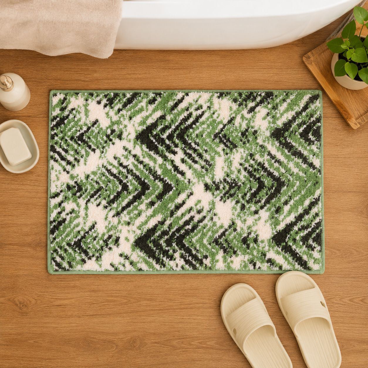 the s living Microfiber Bathroom Mat-picture-41