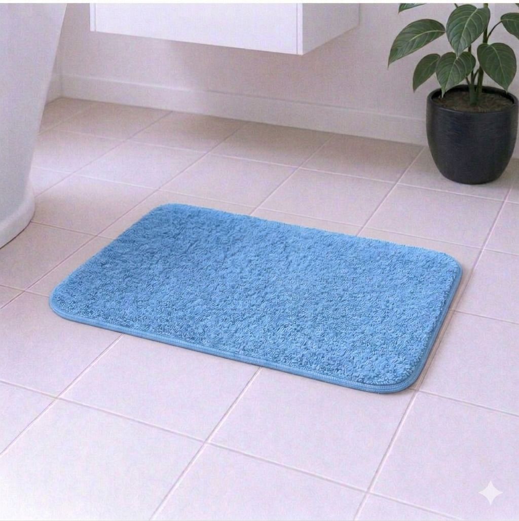 sparsh superkings Microfiber, Cotton Bathroom Mat-picture-12