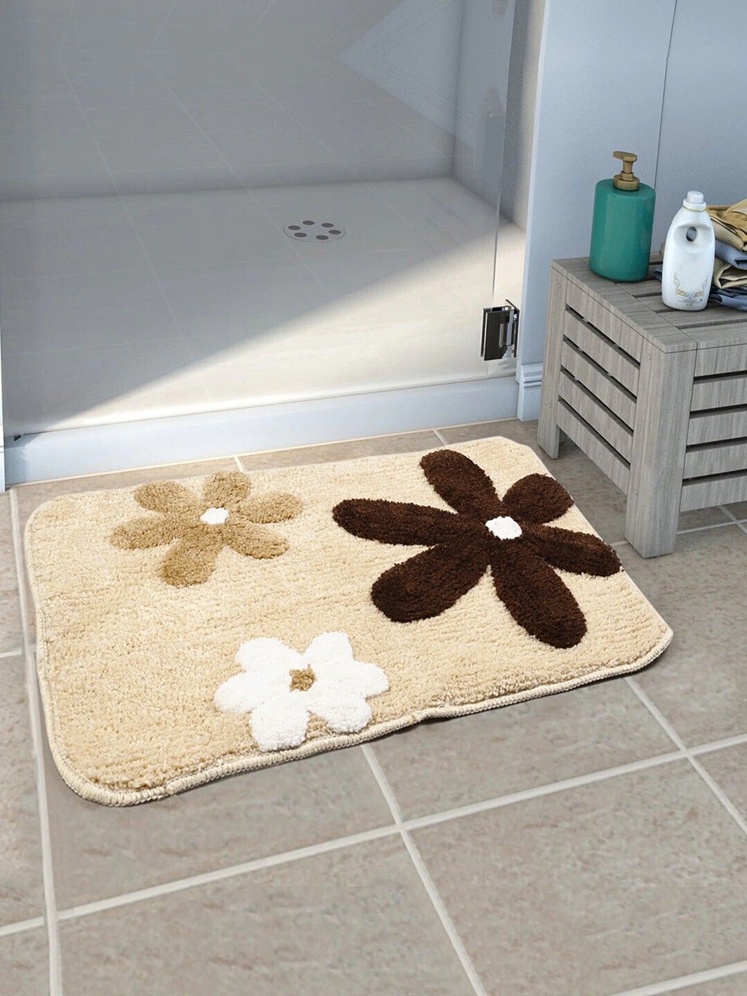 saral home Cotton Bathroom Mat-picture-17